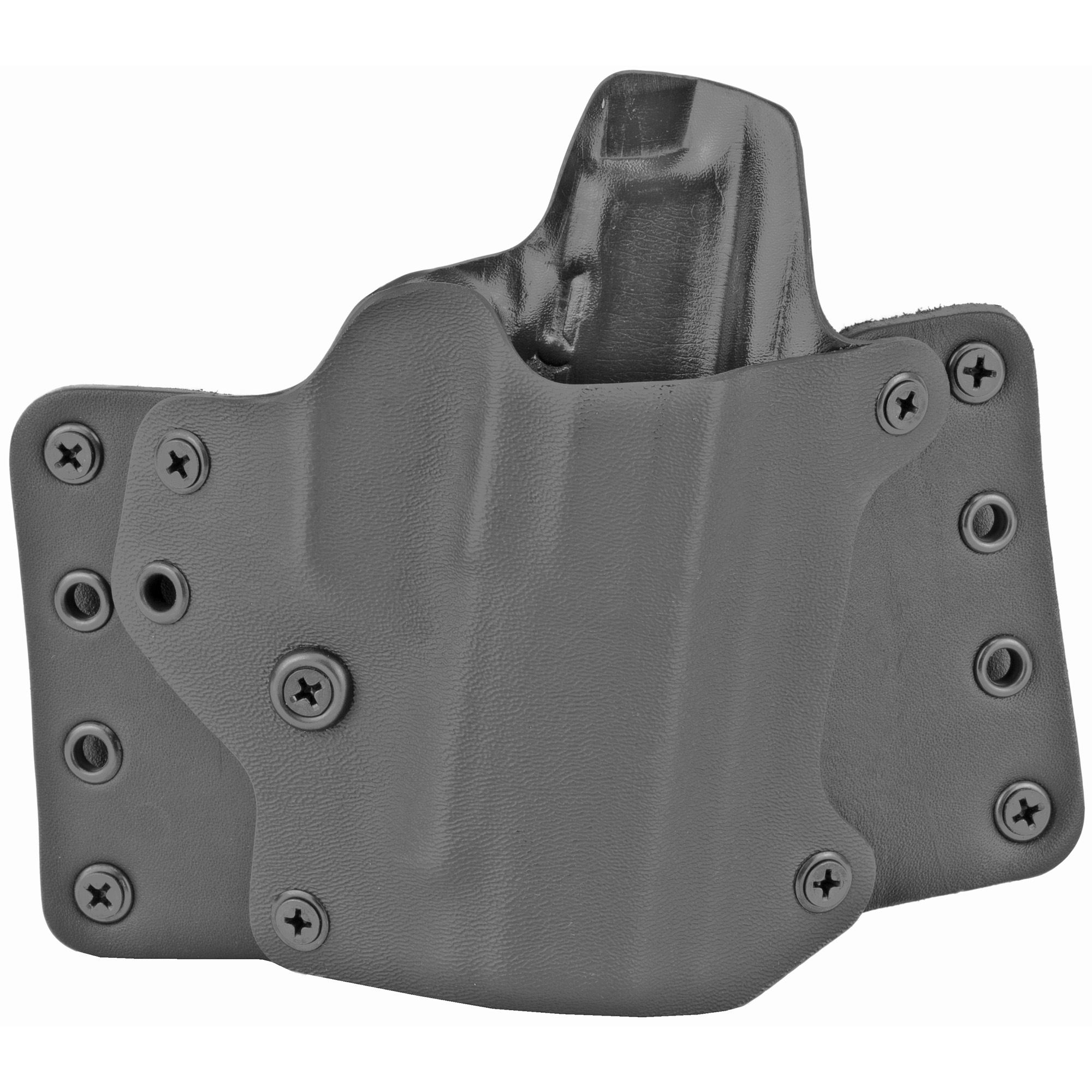 Black Point Tactical Leather Wing OWB Right Hand Holster for Sig P365XL, Black - 120847 - Black Point Tactical
