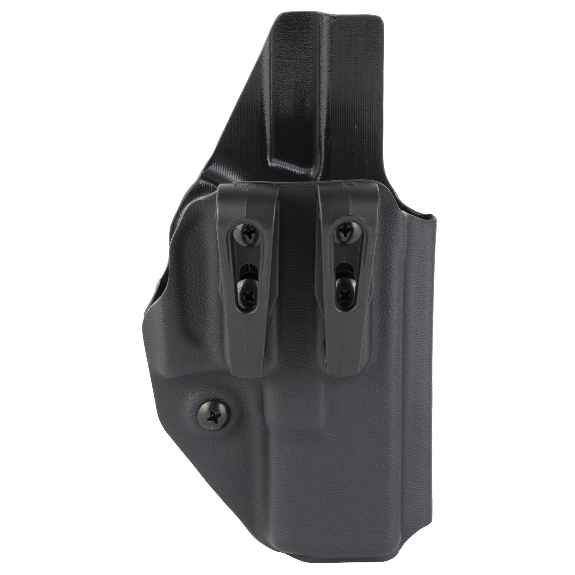 BlackPoint Tactical VTAC IWB, IWB Black, fits Glock 19/23/32, Kydex, Adjustable Cant, IWB Clips - Black Point Tactical