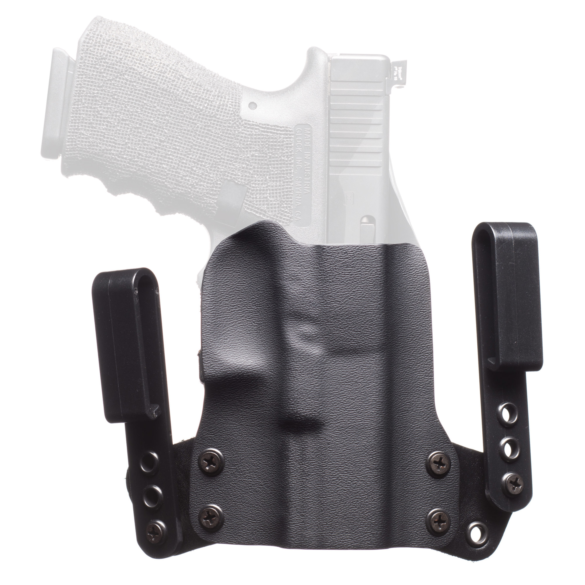 BlackPoint Tactical Mini Wing IWB Holster, fits Sig P365 Macro, Right Hand, Adjustable Cant, Black - Black Point Tactical