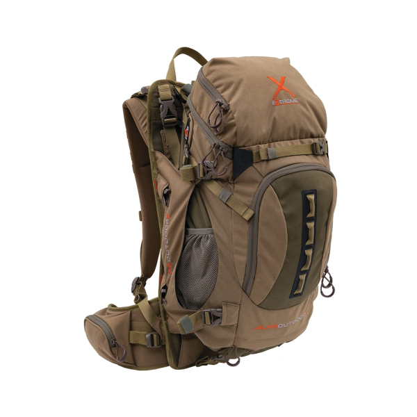 Alps Outdoorz Hybrid X 7.50" x 11.50" x 19" Backpack, Coyote Brown 2750 cu-in - Alps Outdoorz
