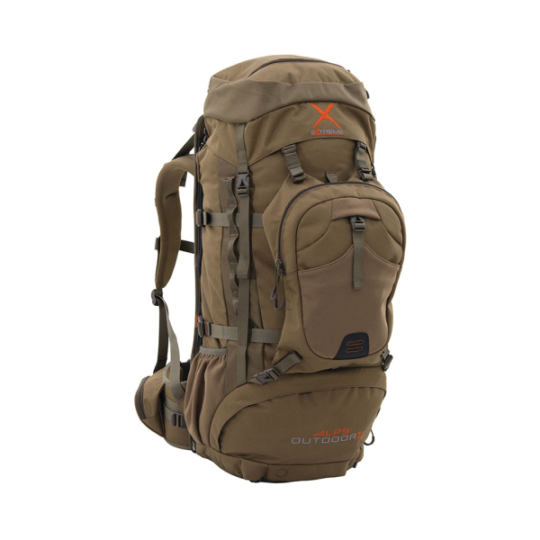 Alps Outdoorz Commander X + Pack 9" x 12" x 35" Backpack, Coyote Brown 4000 cu-in - Alps Outdoorz