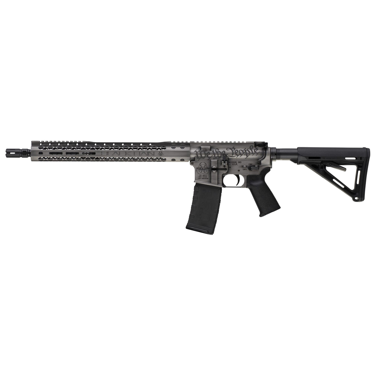 Black Rain Ordnance Bro-We The People .223 Remington/5.56x45mm 16", Gray - Black Rain Ordnance
