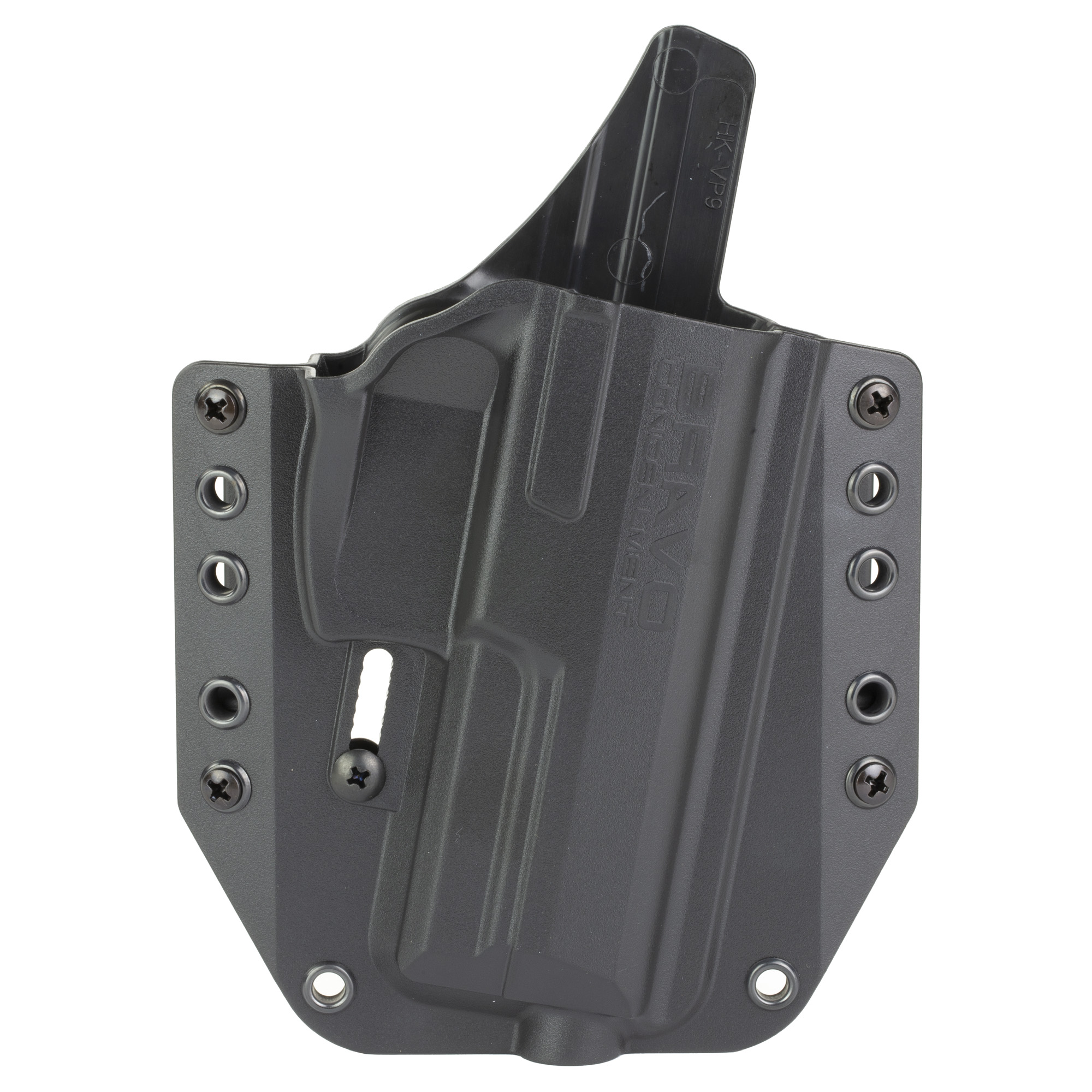 Bravo Concealment Right Hand OWB Concealment Holster for HK VP9, Black - BC101006 - Bravo Concealment
