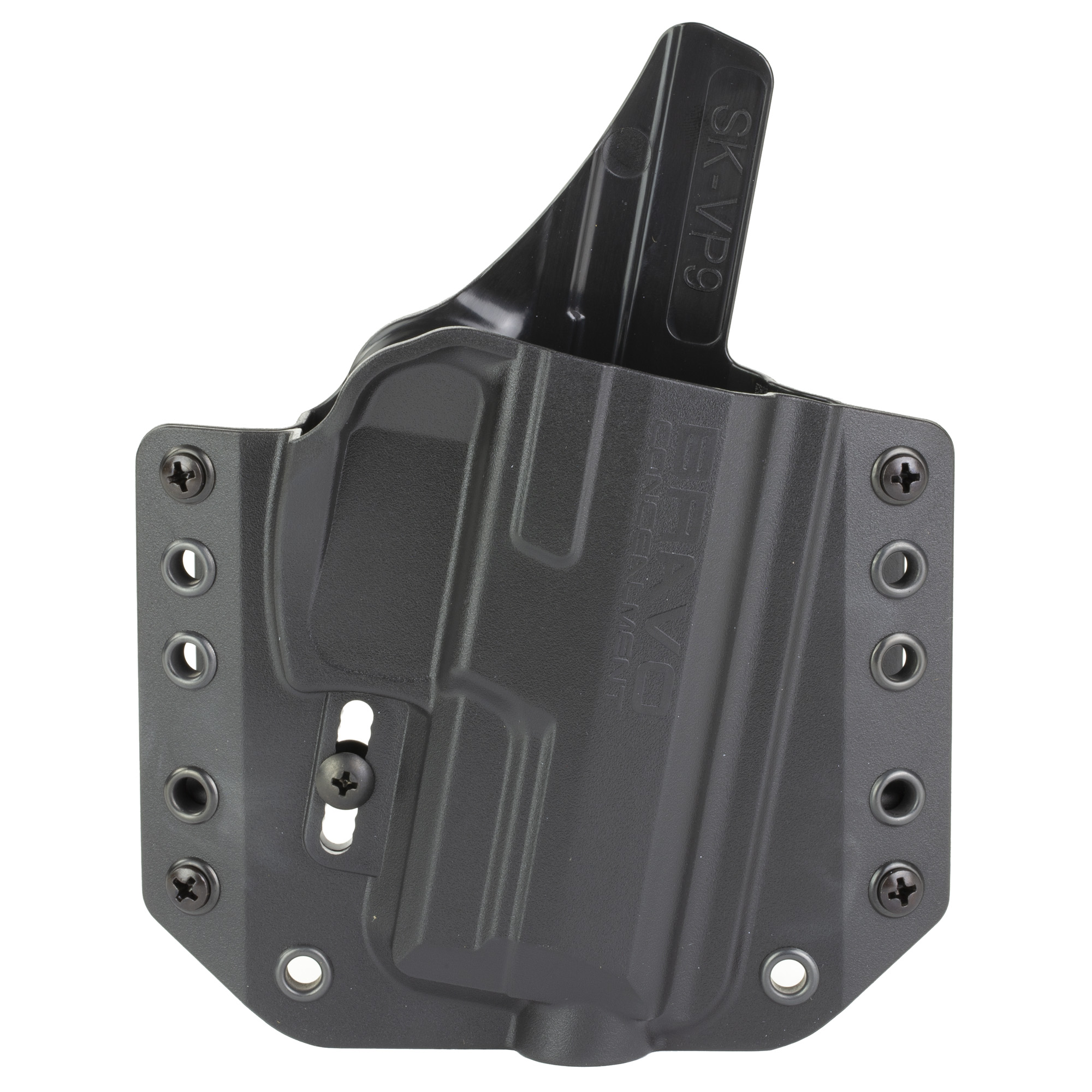 Bravo Concealment Right Hand OWB Concealment Holster for HK VP9SK, Black - BC101007 - Bravo Concealment