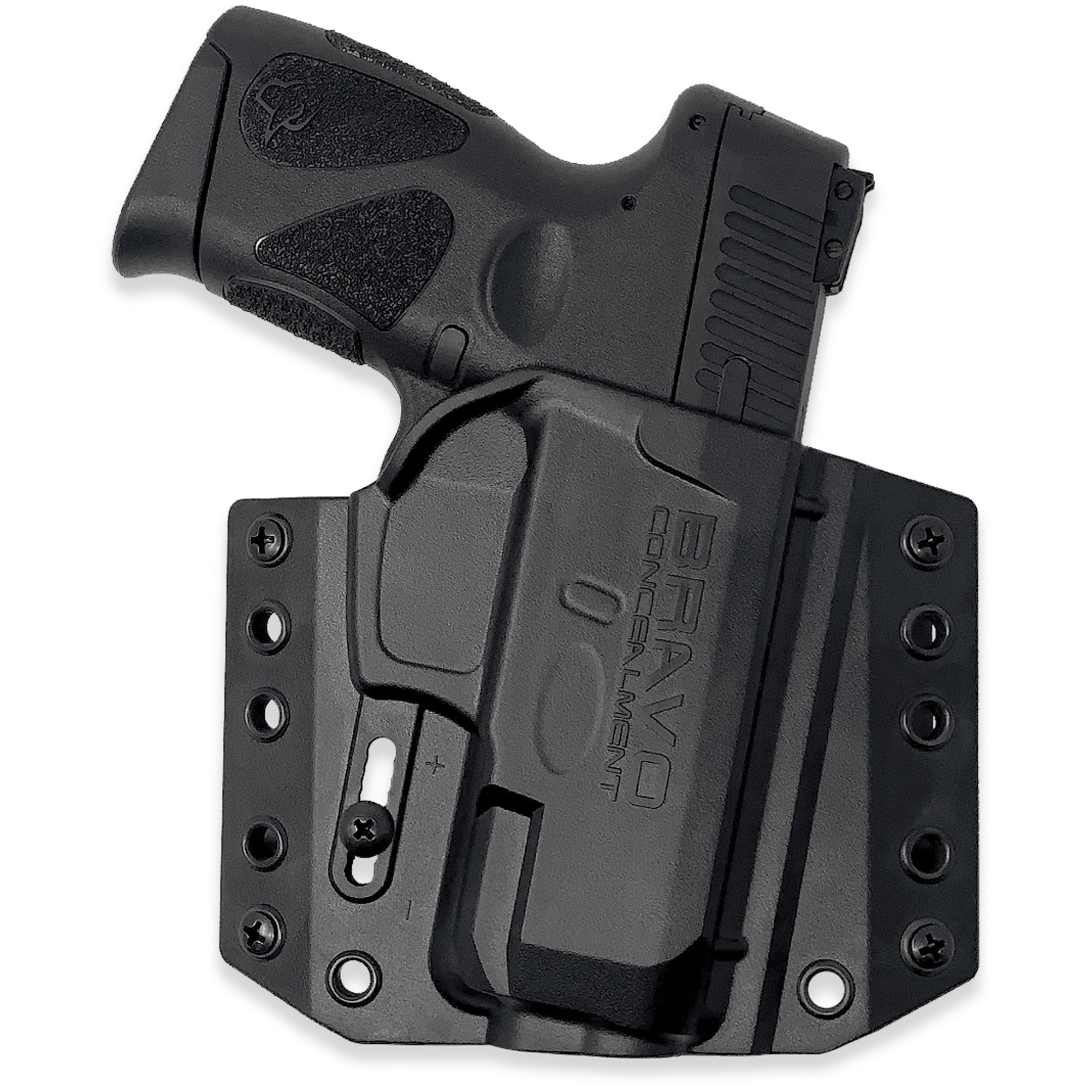 Bravo Concealment Right Hand OWB Concealment Holster for Taurus G2c, G3c, G3x, Black - BC101030 - Bravo Concealment