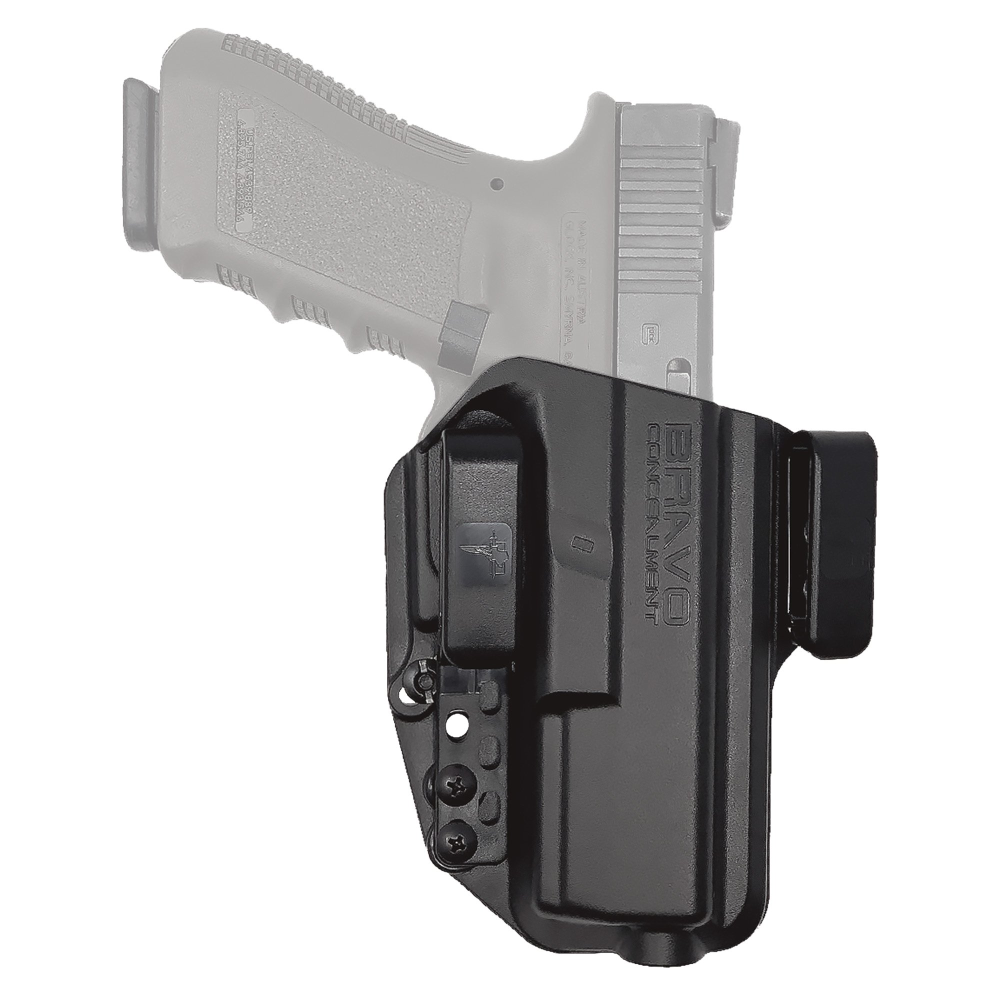 Bravo Concealment Right Hand IWB Concealment Holster for Glk 17, Black - BC201002 - Bravo Concealment