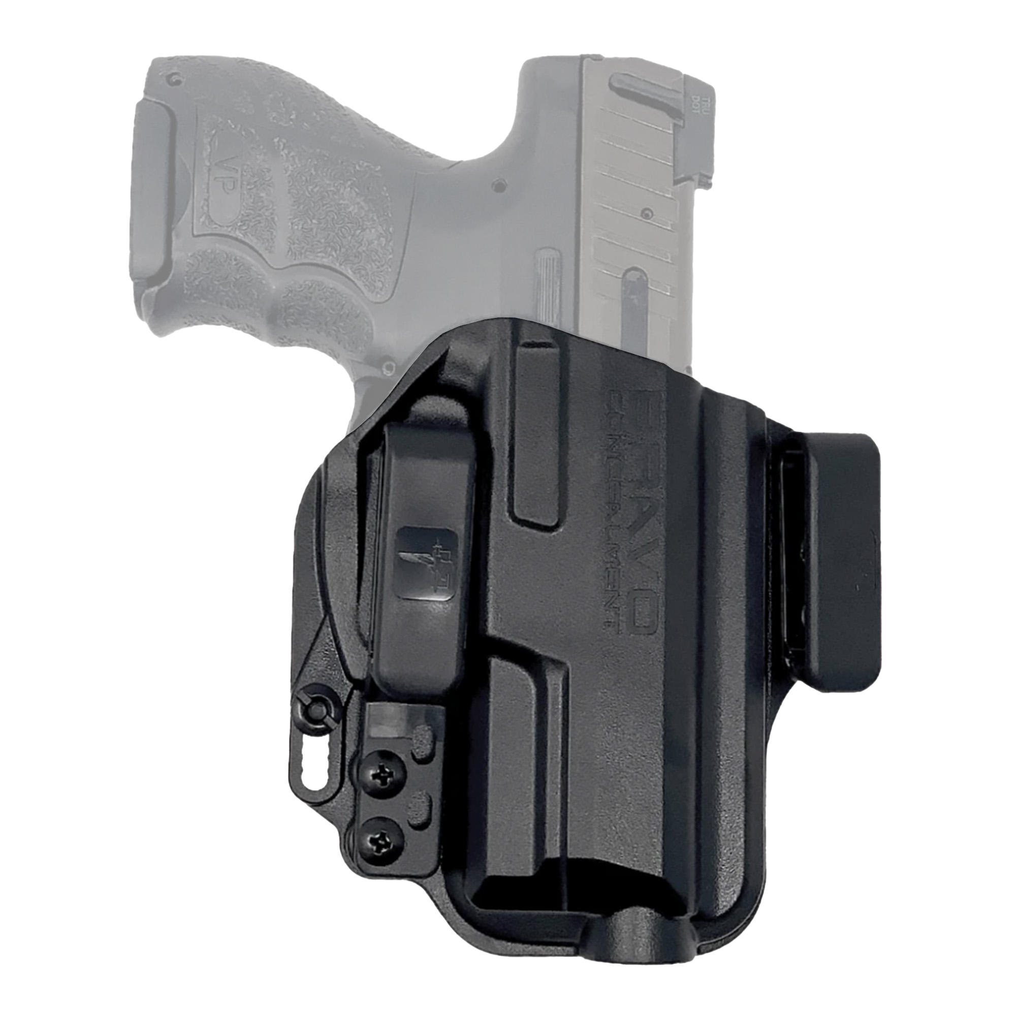 Bravo Concealment Right Hand IWB Concealment Holster for HK VP9SK, Black - BC201009 - Bravo Concealment
