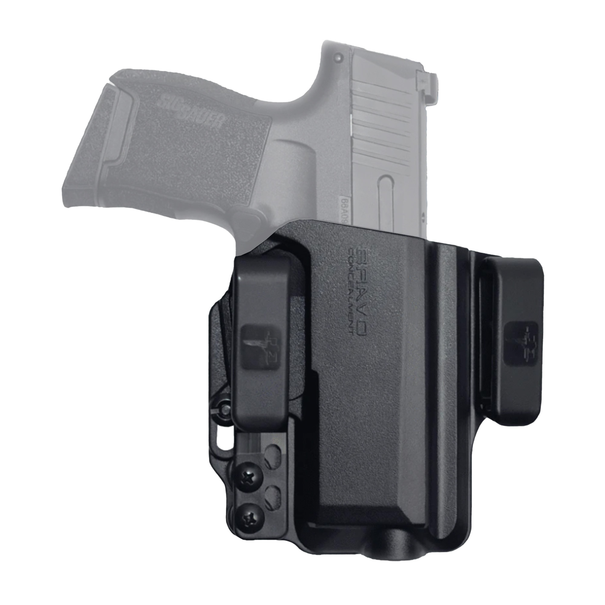 Bravo Concealment Right Hand IWB Concealment Holster for Sig P365, Black - BC201012 - Bravo Concealment