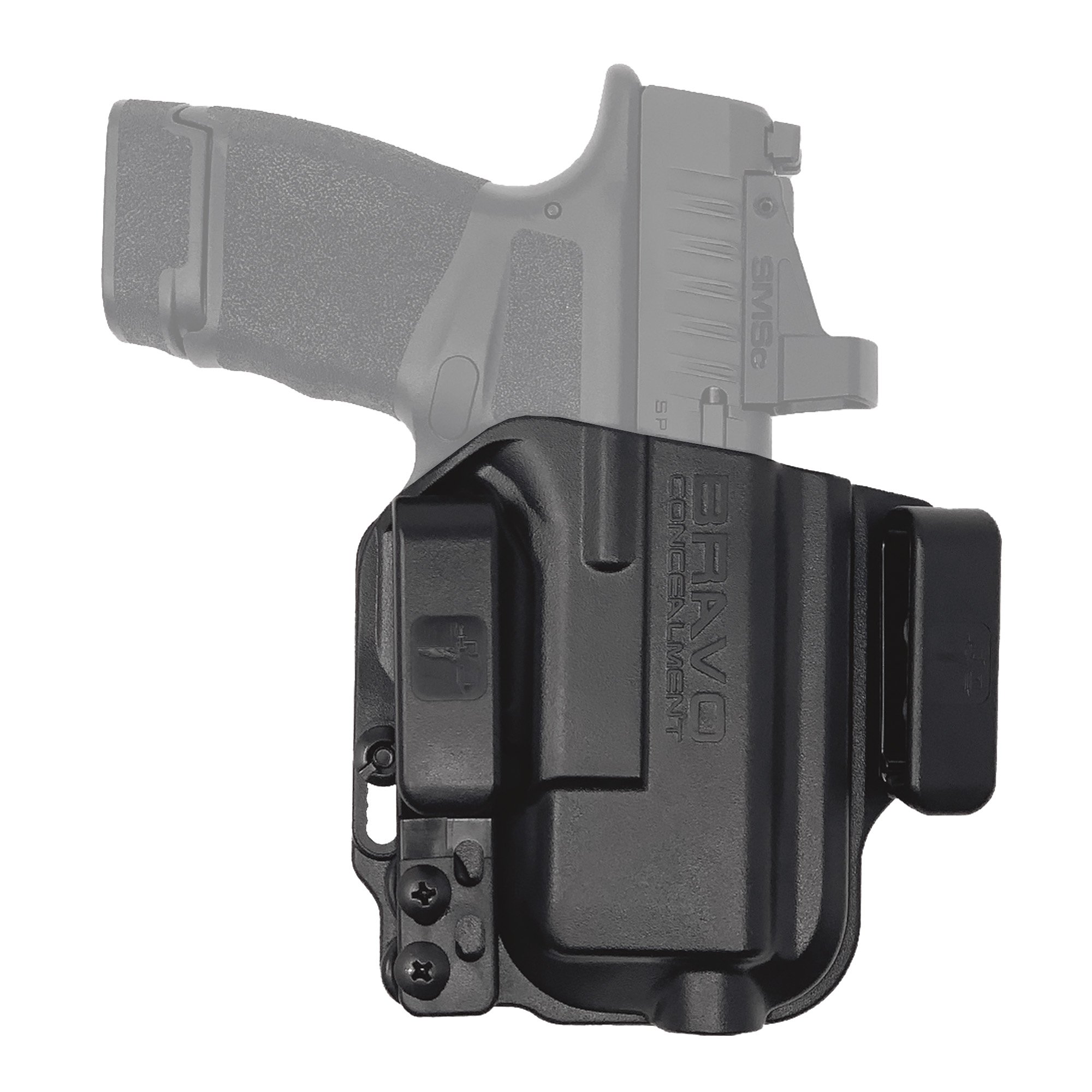 Bravo Concealment Right Hand IWB Concealment Holster for Springfield Hellcat, Black - BC201026 - Bravo Concealment