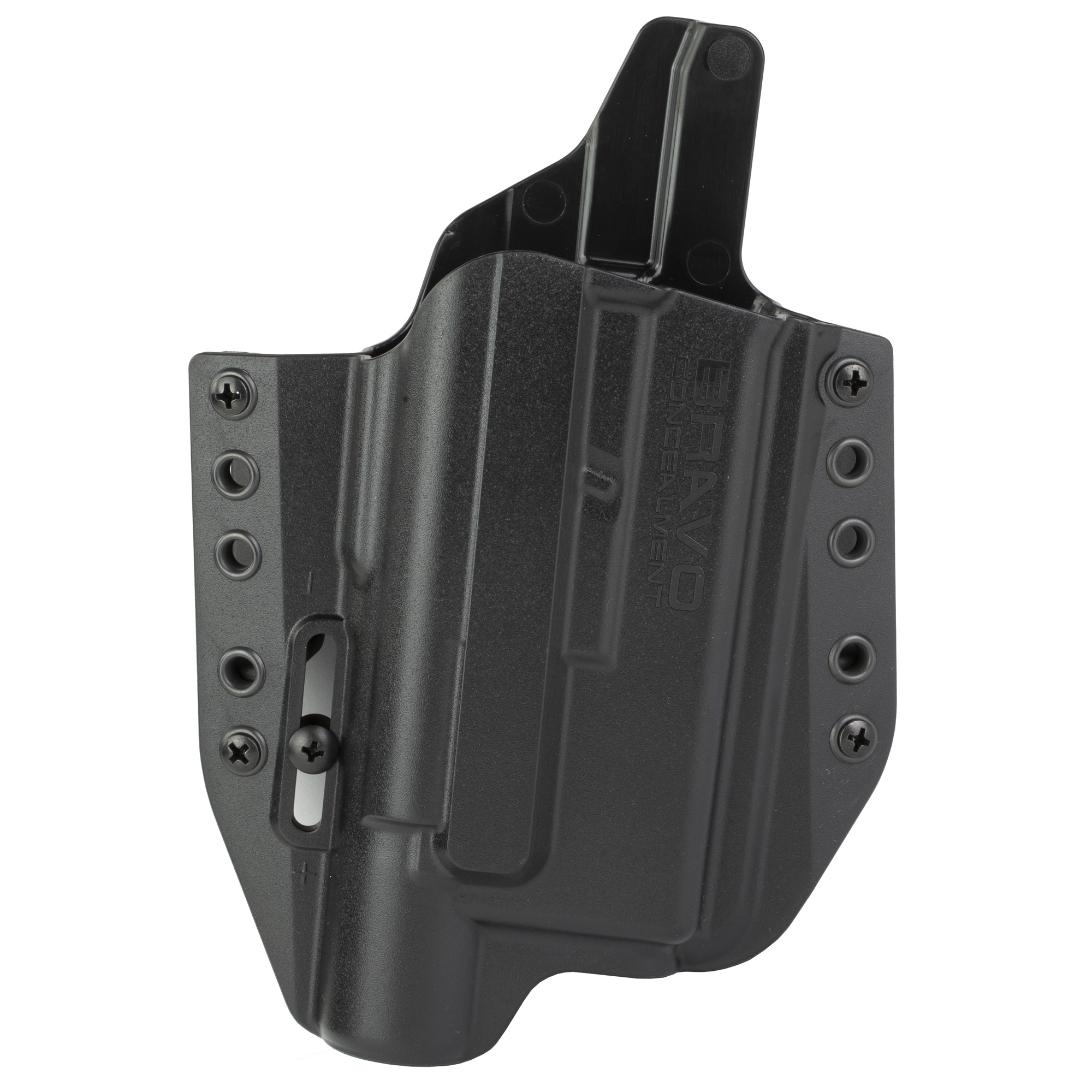 Bravo Concealment Right Hand OWB Concealment Holster for Glk 19, Black - BC301005 - Bravo Concealment