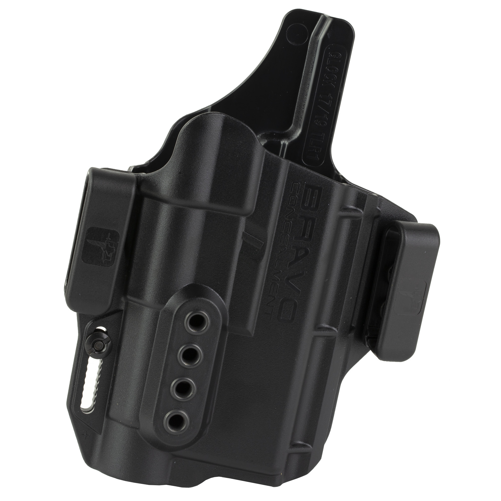 Bravo Concealment Right Hand IWB Concealment Holster for Glk 19, Black - BC401004 - Bravo Concealment