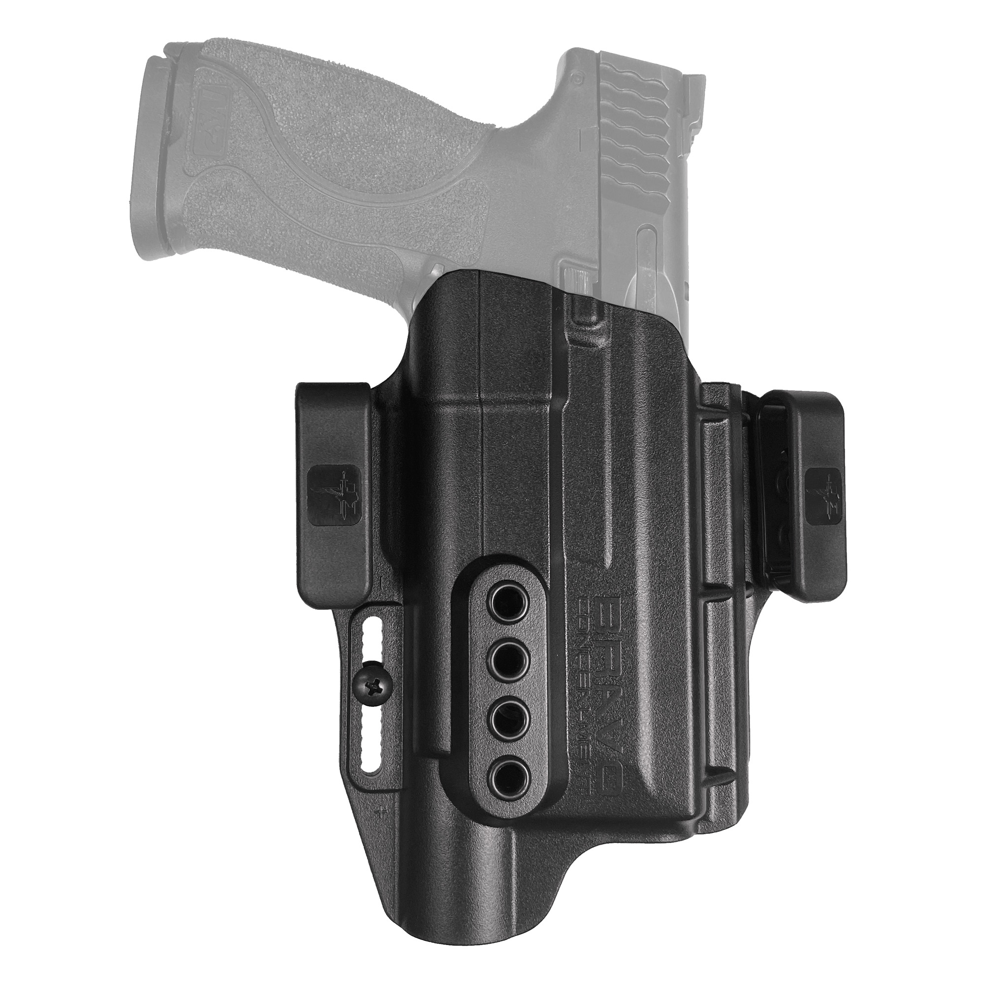 Bravo Concealment Right Hand IWB Concealment Holster for S&W M&P 2.0 9/40, Black - BC401008 - Bravo Concealment