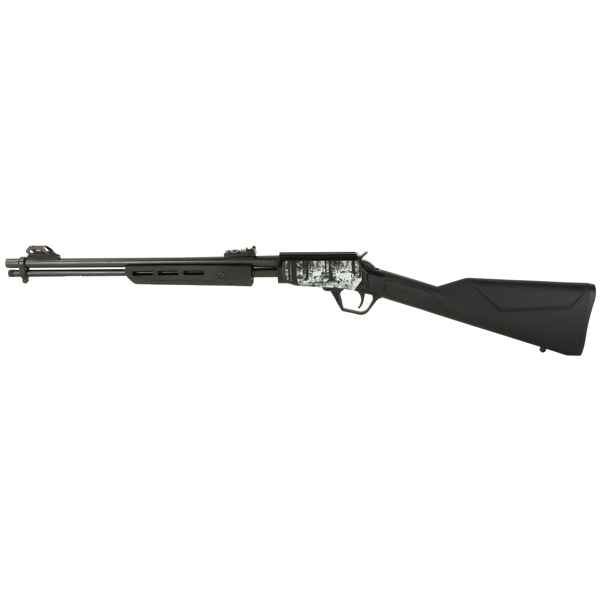 Rossi Gallery .22LR Pump Action Rifle, 18" Barrel, Black - RP22181SYEN09 - Rossi