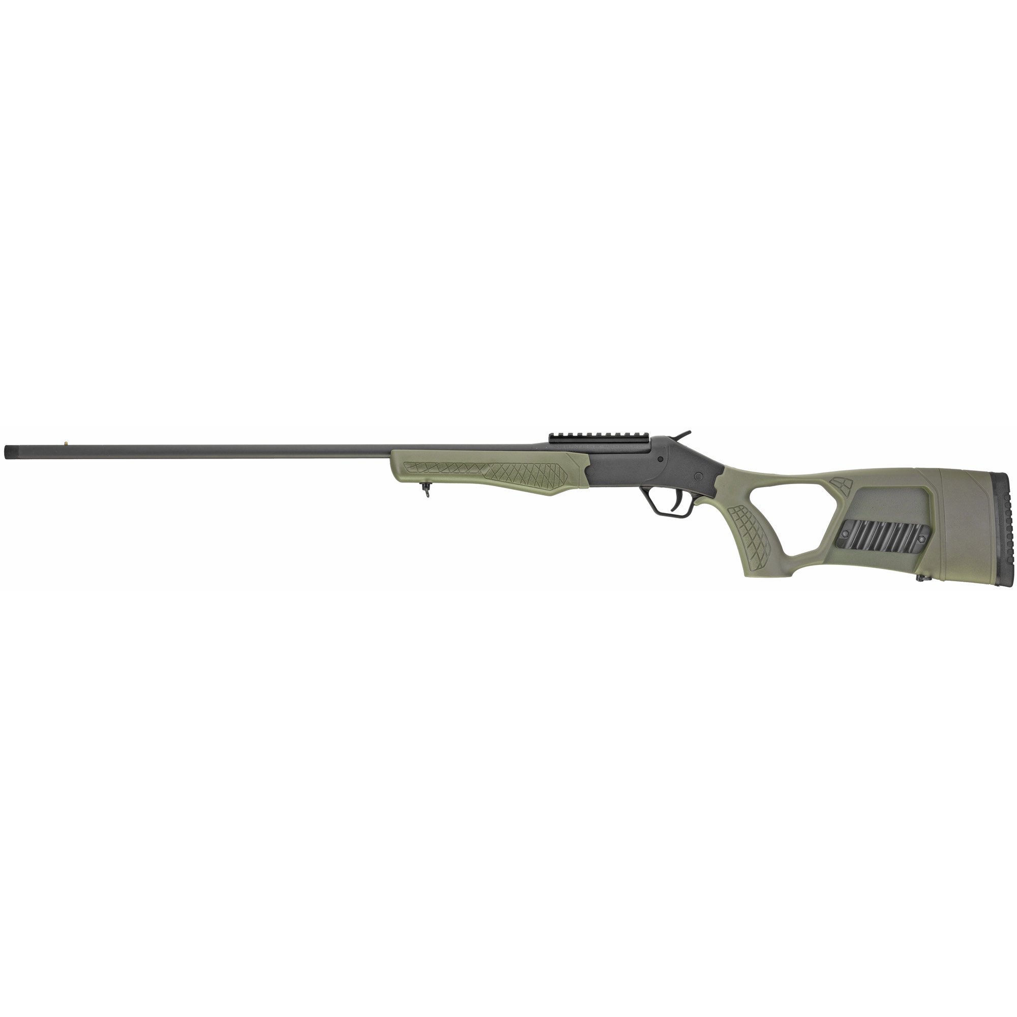 Rossi Tuffy .410 Gauge Single Shot Shotgun, 26" Barrel, Black, Green - SSPTKY - Rossi