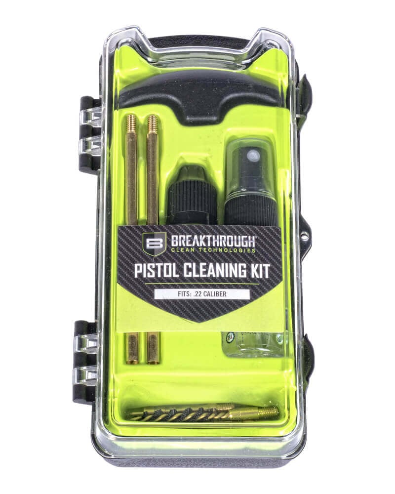 Breakthrough Clean Technologies Vision Series Pistol Cleaning Kit, .22 Caliber - BT-ECC-22