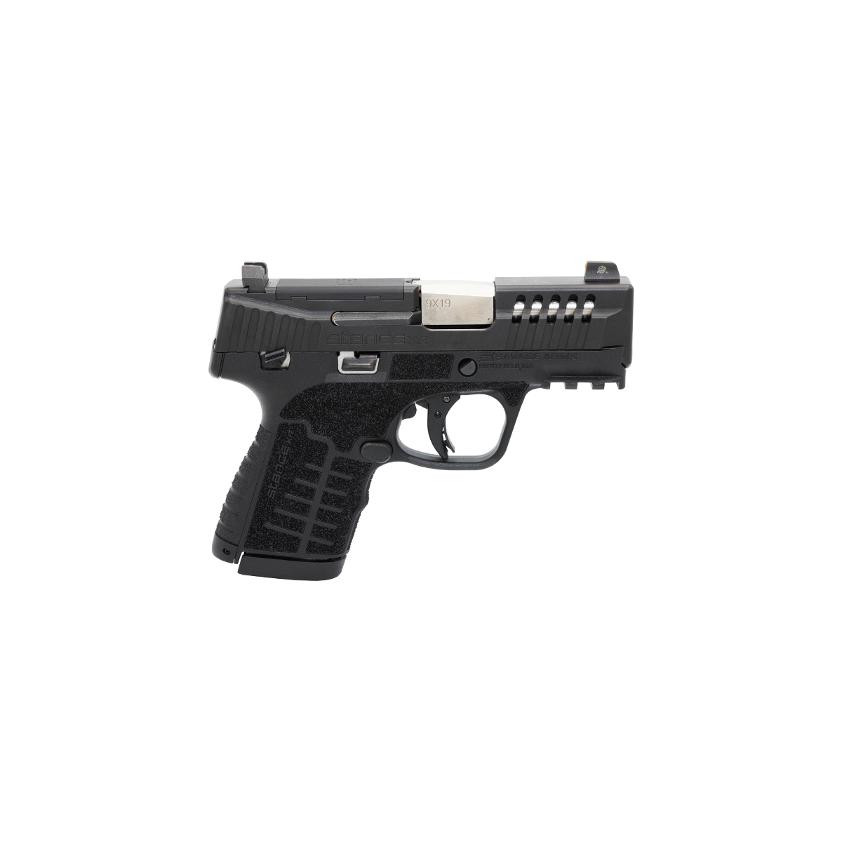 Savage Arms Stance XR Manual Safety Night Sight 9mm 3.20" 13rds, Black - Savage Arms