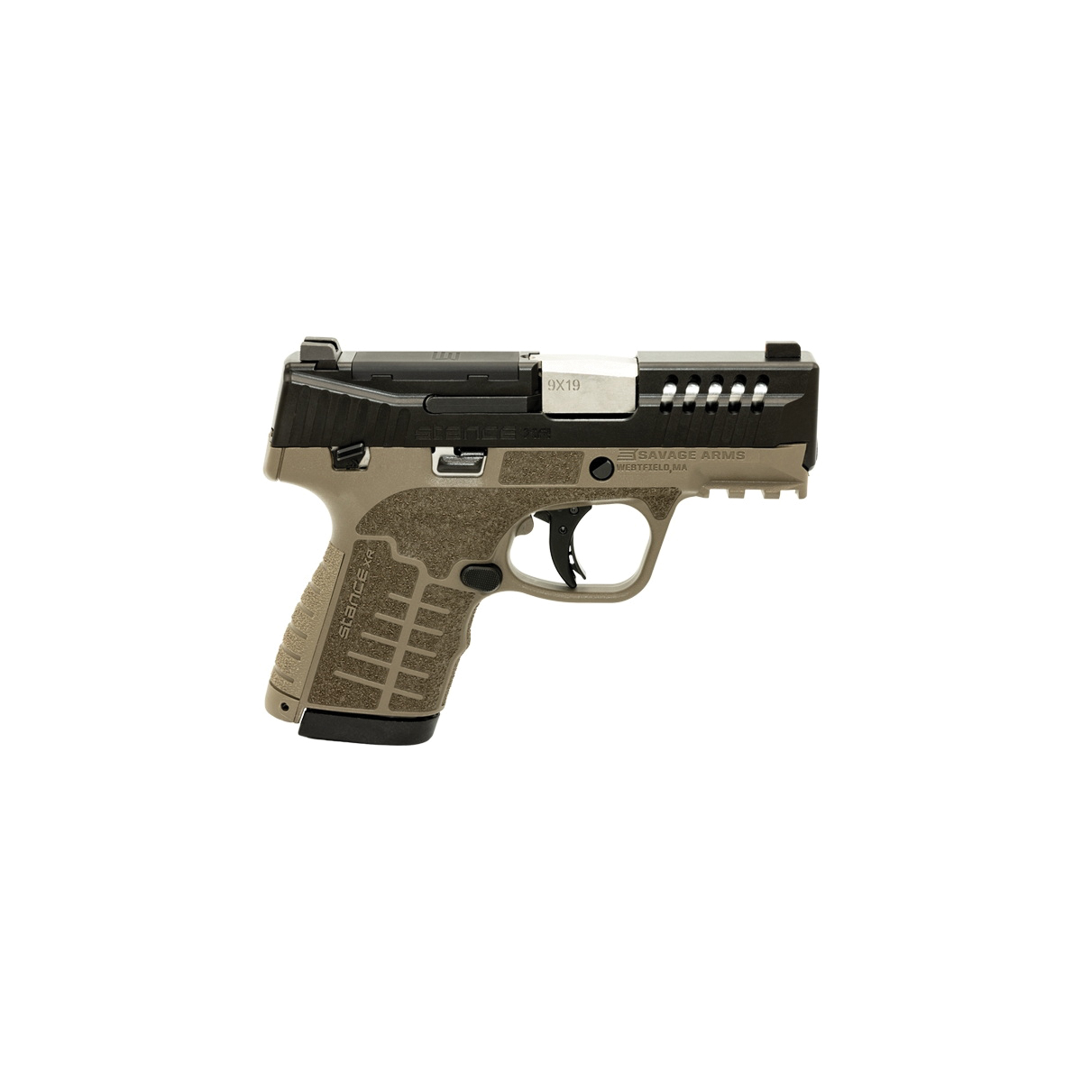 Savage Arms Stance XR Manual Safety 9mm 3.20" 13rds, Flat Dark Earth - Savage Arms