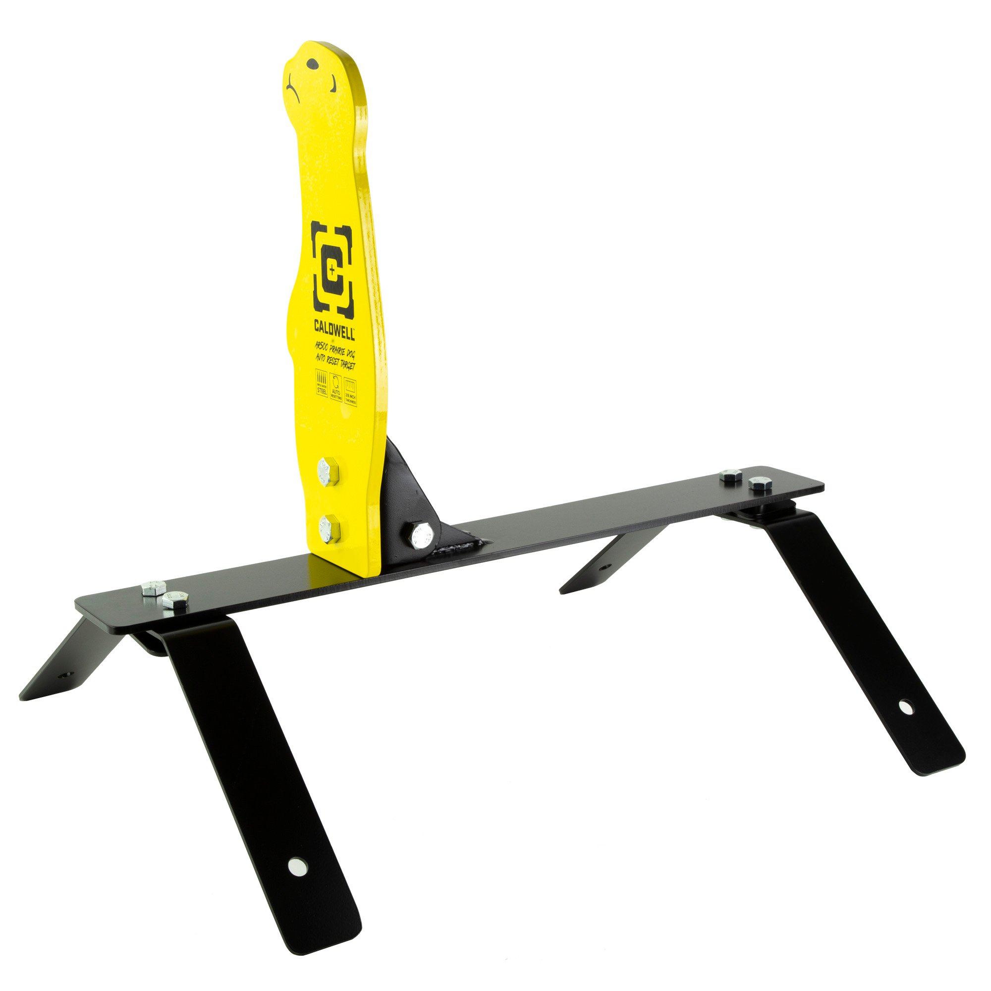 Caldwell AR500, Prairie Dog, Steel Target, Yellow 1178561 - Caldwell