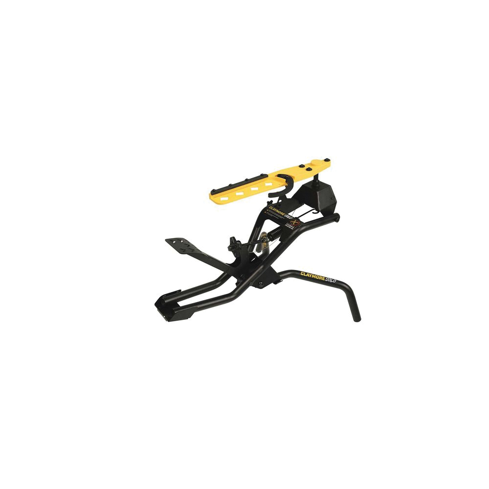 Caldwell Claymore Solo Clay Target Thrower, Black/Yellow - Caldwell