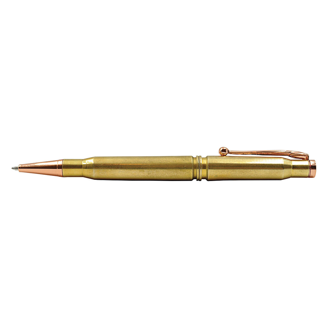Caliber Gourmet Bullet Ball Point Pen, Gold - Caliber Gourmet