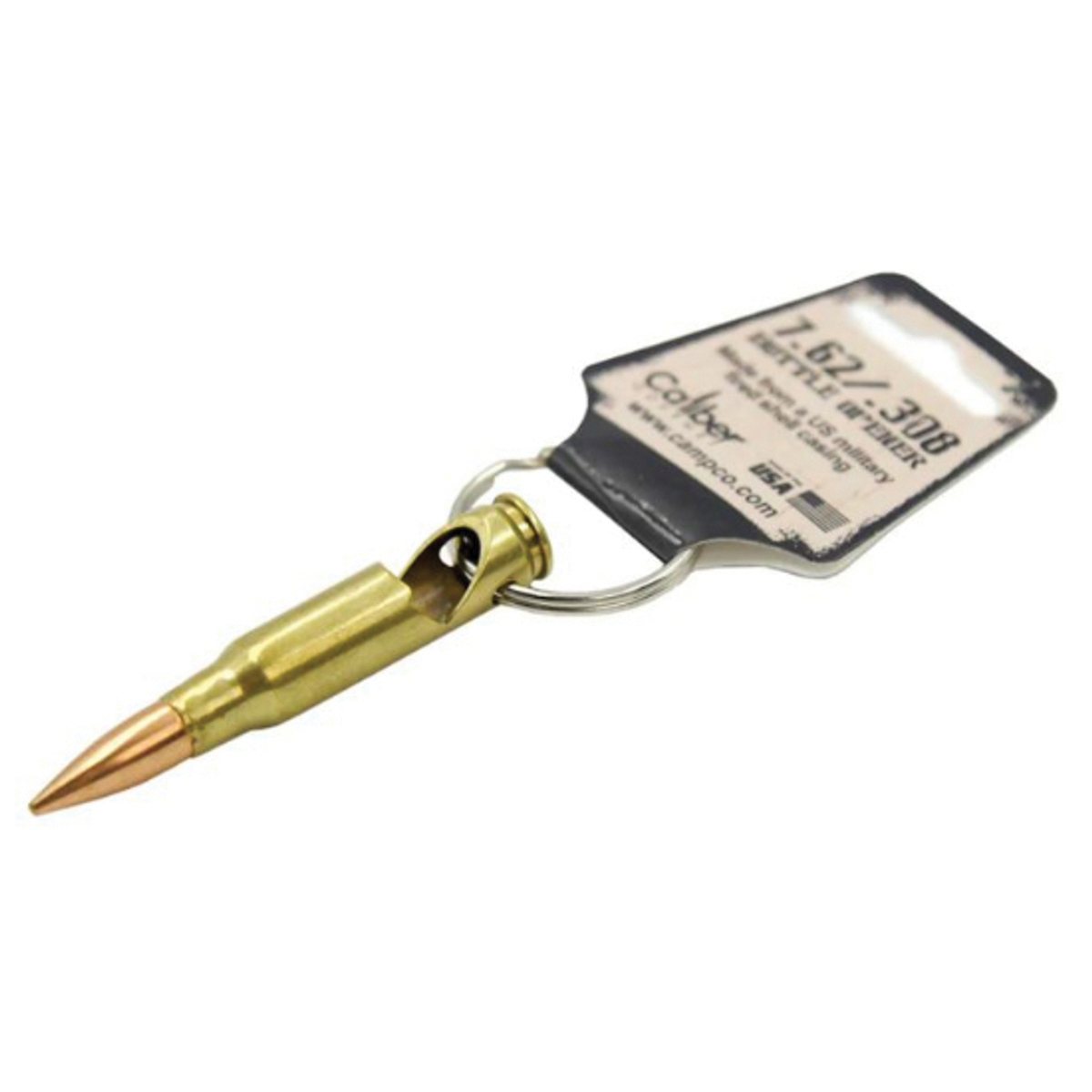 Caliber Gourmet Bottle Opener Keychain Display, Gold - Caliber Gourmet