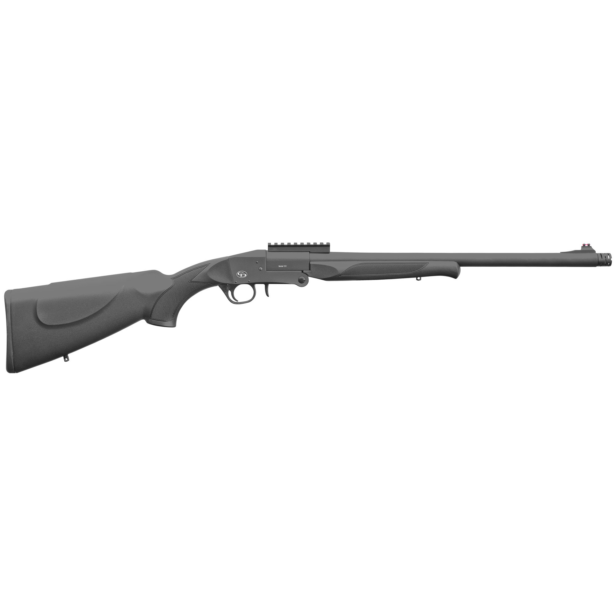 Charles Daly 101 .410 Gauge Single Shot Shotgun, 20" Barrel, Black - 930.282 - Charles Daly