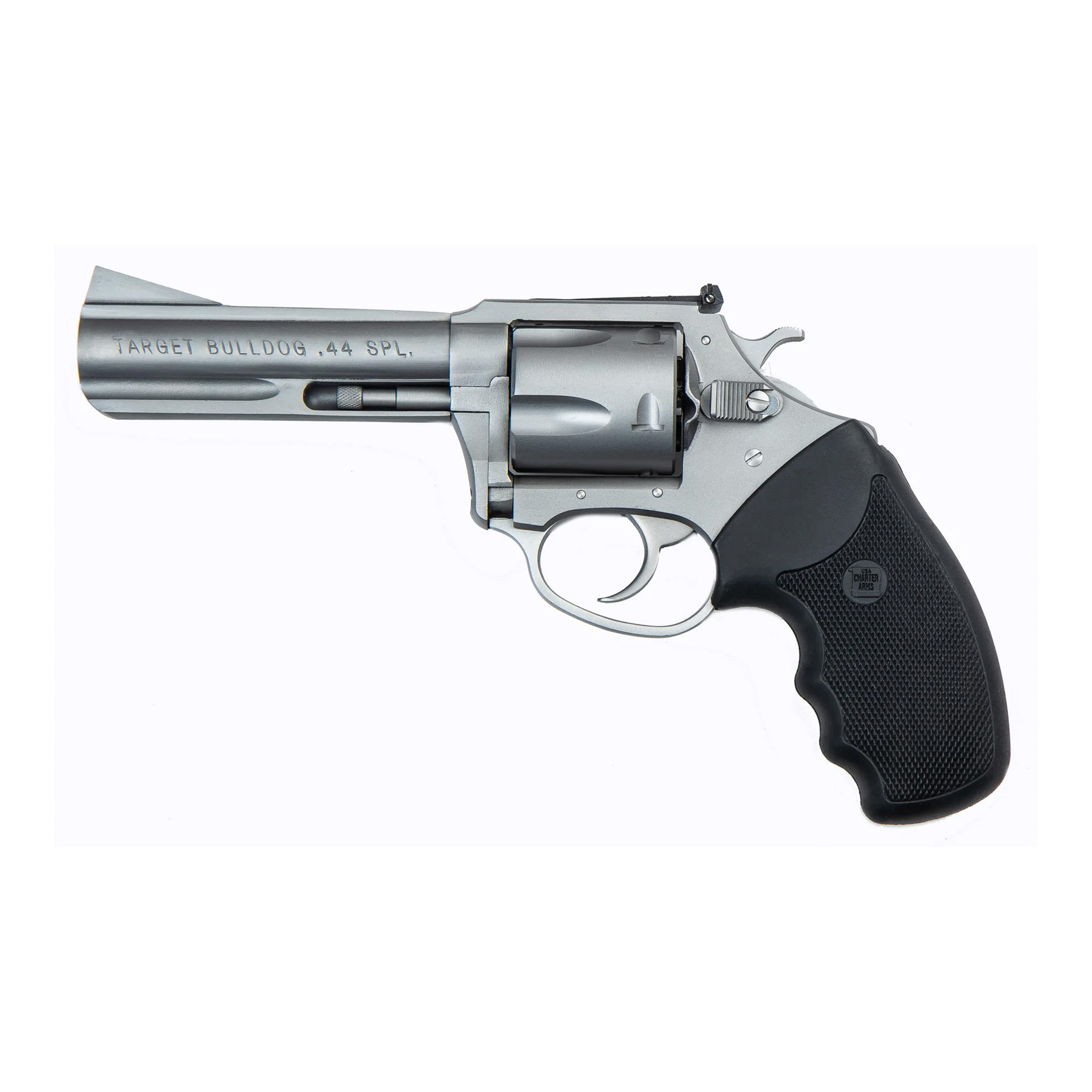 Charter Arms Bulldog .44 Special Revolver, 4.2" Barrel, Black - 64442