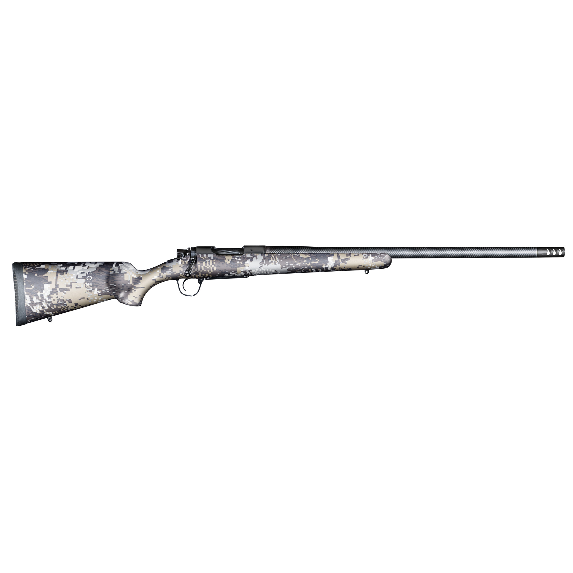 Christensen Arms Ridgeline 6.5 Creedmoor Bolt Action Rifle, 20" Barrel, Black - 8010627700 - Christensen Arms