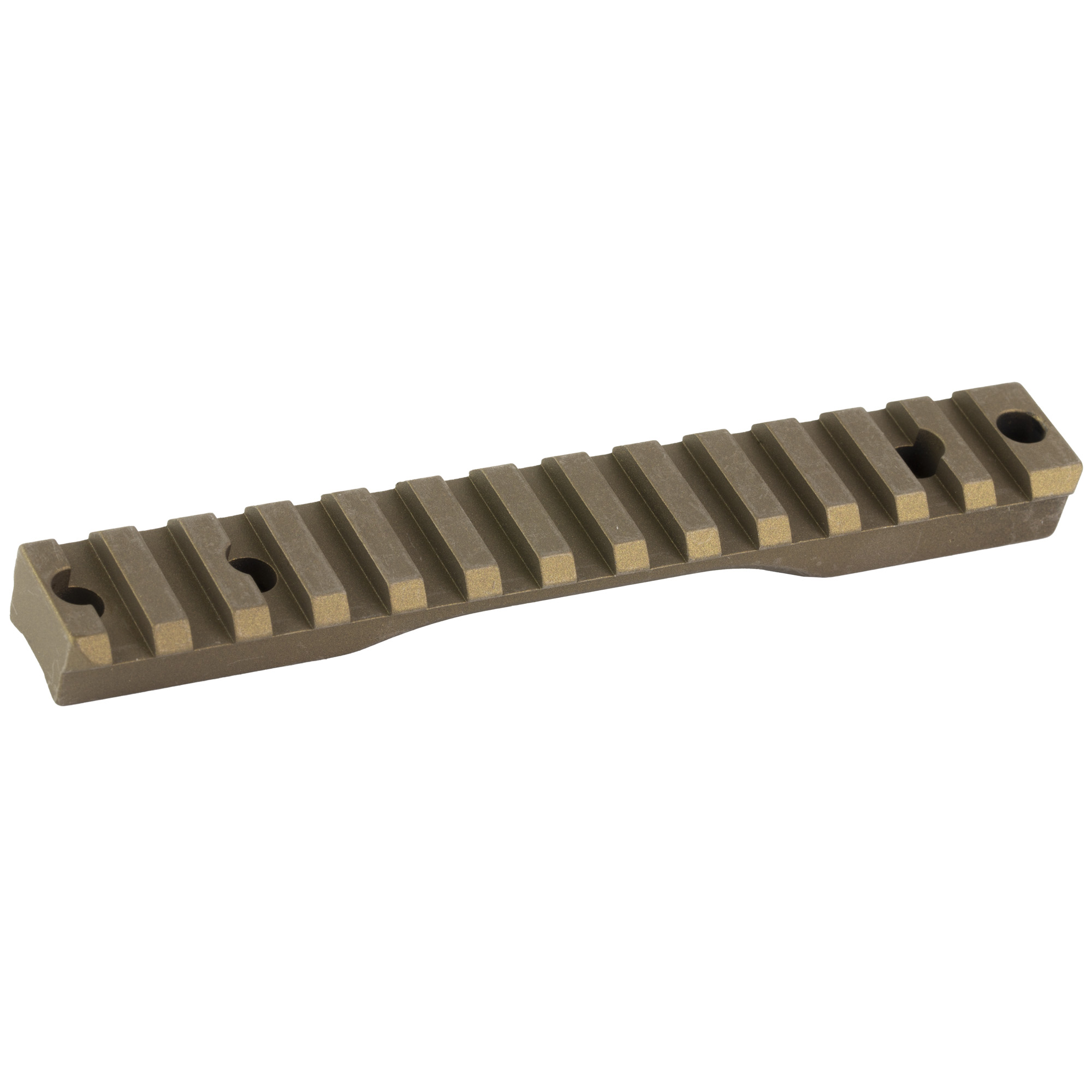 Christensen Arms 1 Piece Base, Burnt Bronze, Cerakote, 0MOA, for Remington 700 Short Action - Christensen Arms