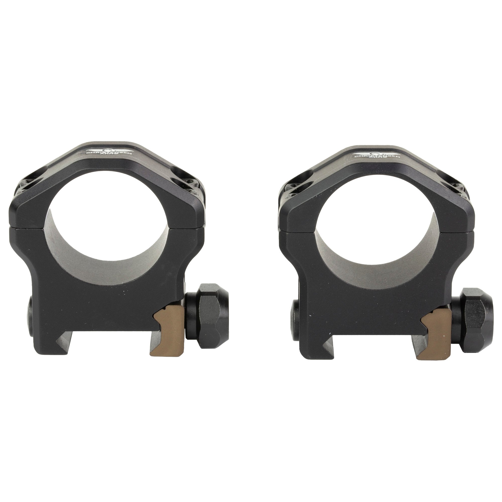Christensen Arms Ultralight, 1" Scope Rings, Medium, Lightweight, Black, Anodized - Christensen Arms