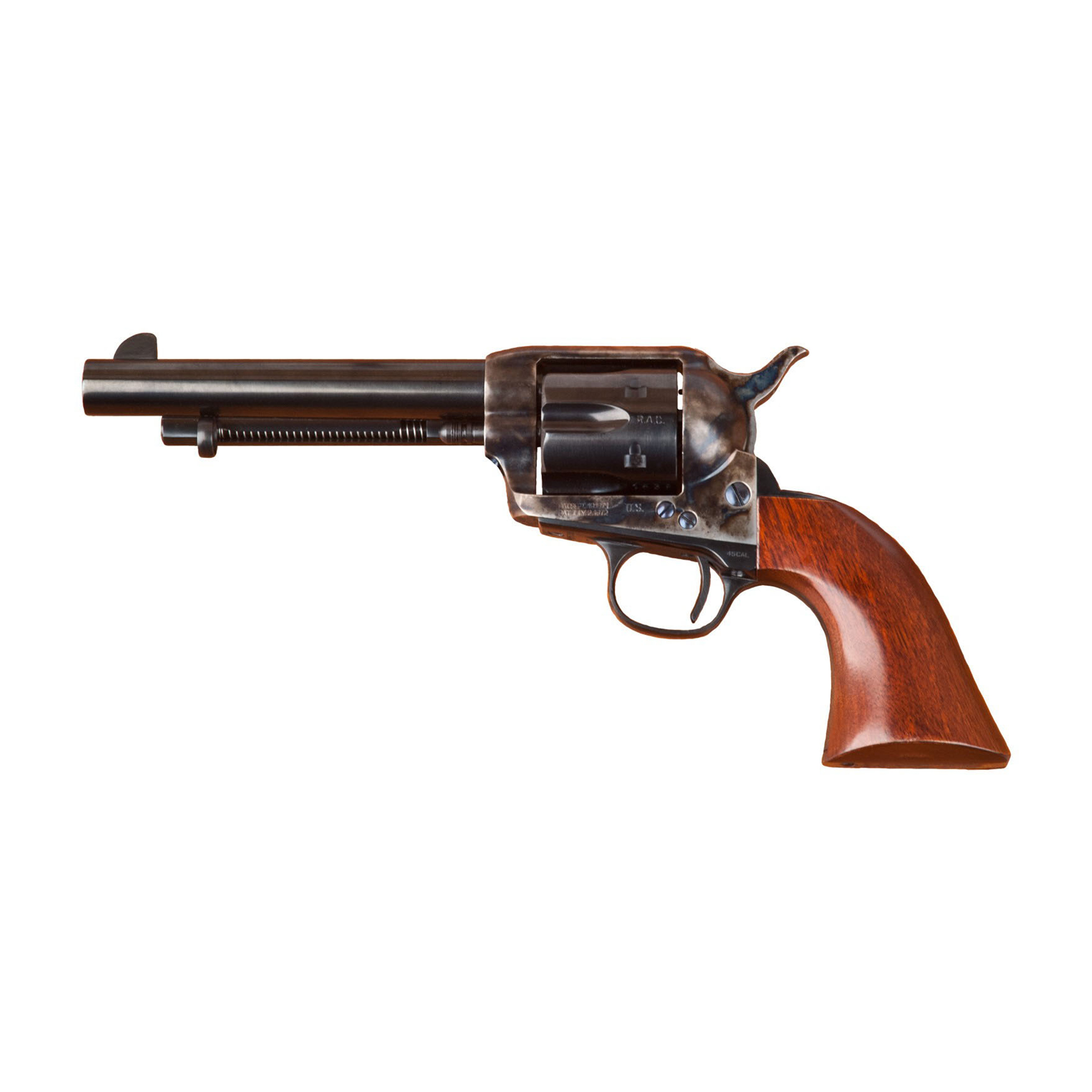 Cimarron US Artillery .45 Long Colt Revolver, 5.5" Barrel, Fixed Sights - CA513M00 - Cimarron