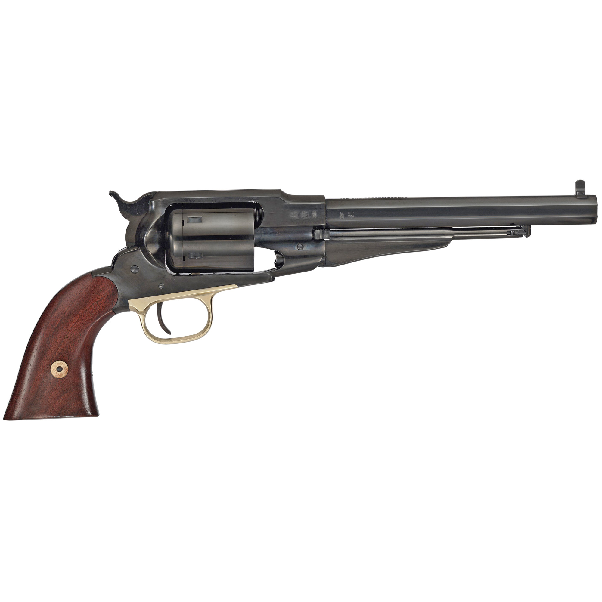 Cimarron Preacher .45 Long Colt Revolver, 8" Barrel, Fixed Sights, Blue - PREACHER - Cimarron
