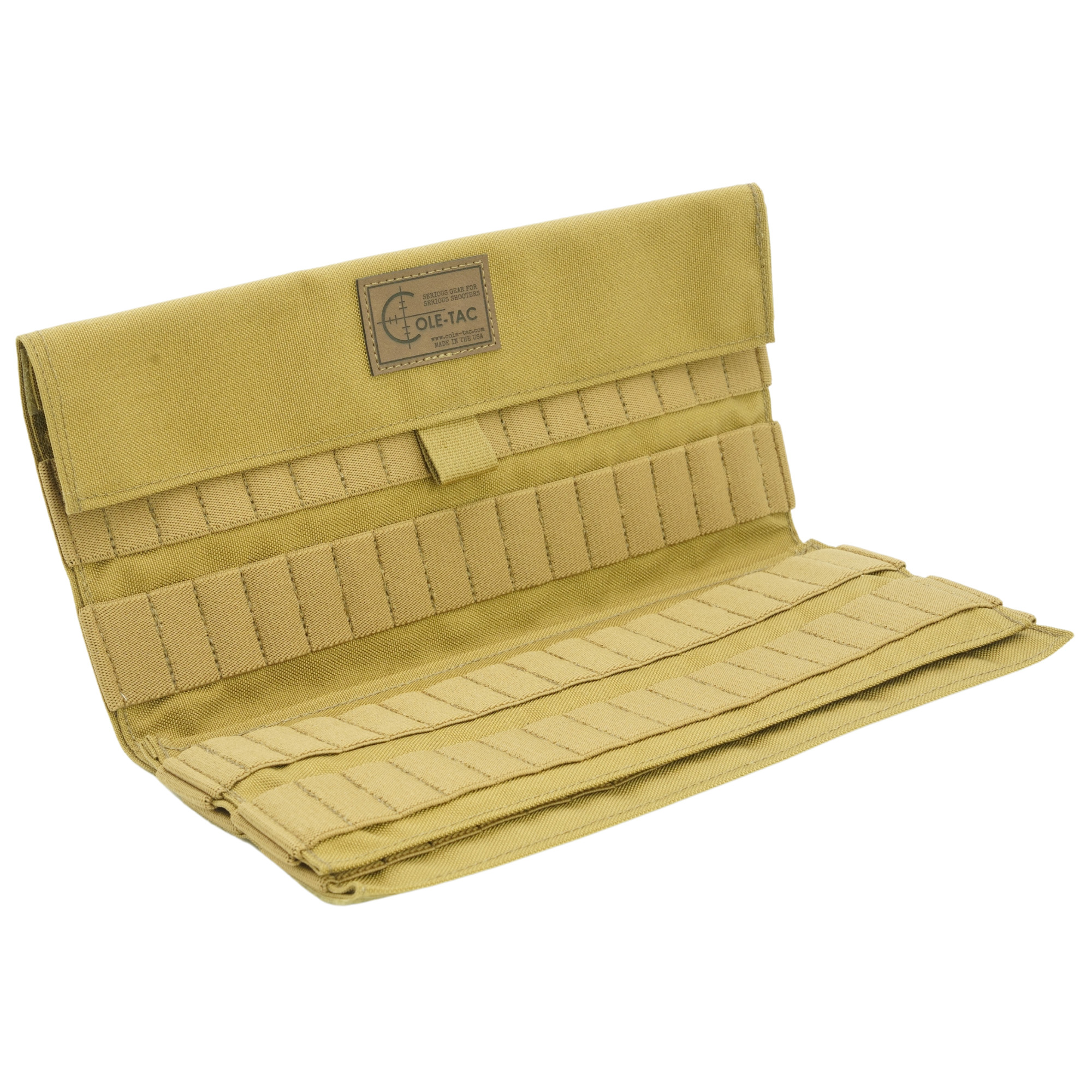 Cole-TAC Ammo Novel Storage, 12.5x8x1in, Coyote - AN1002 - Cole-Tac