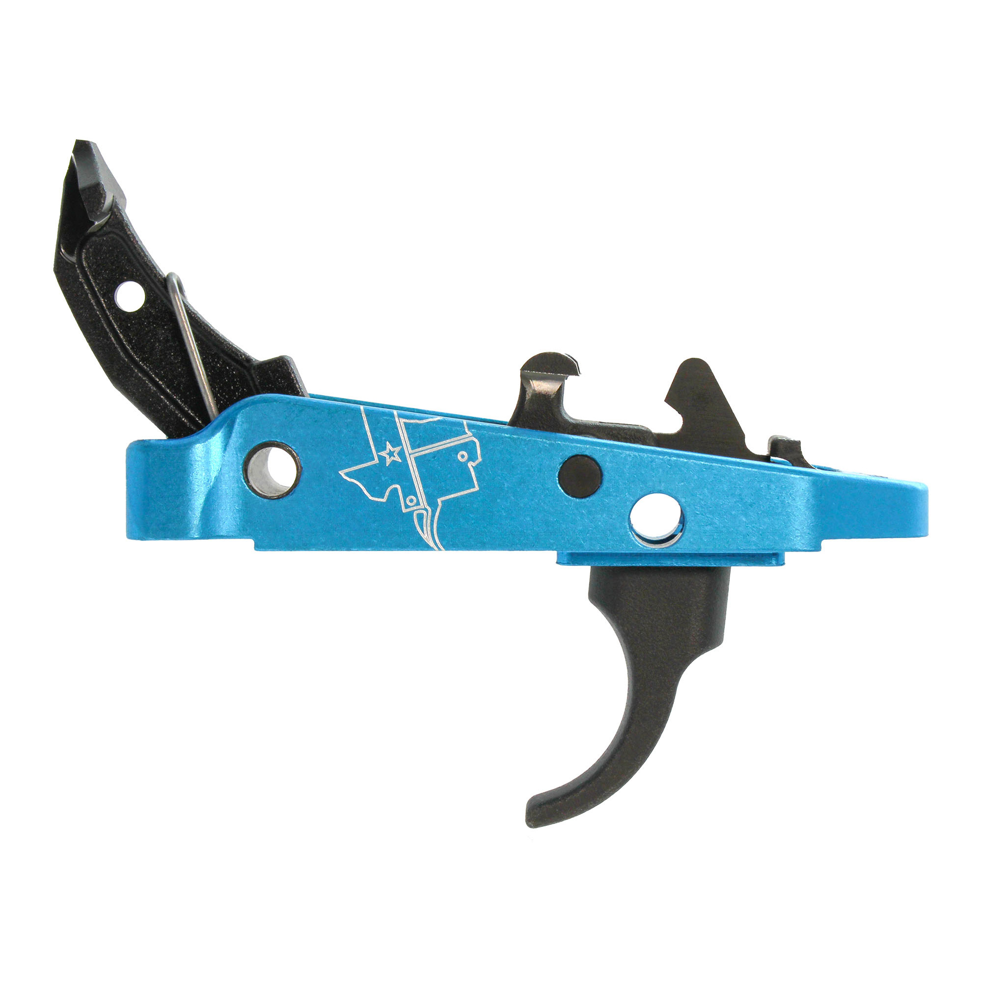 CMC Triggers AK47 Trigger 2.0, Traditional Curved Trigger, Black, Fits AK-47, 3-3.5 Pounds - Cmc