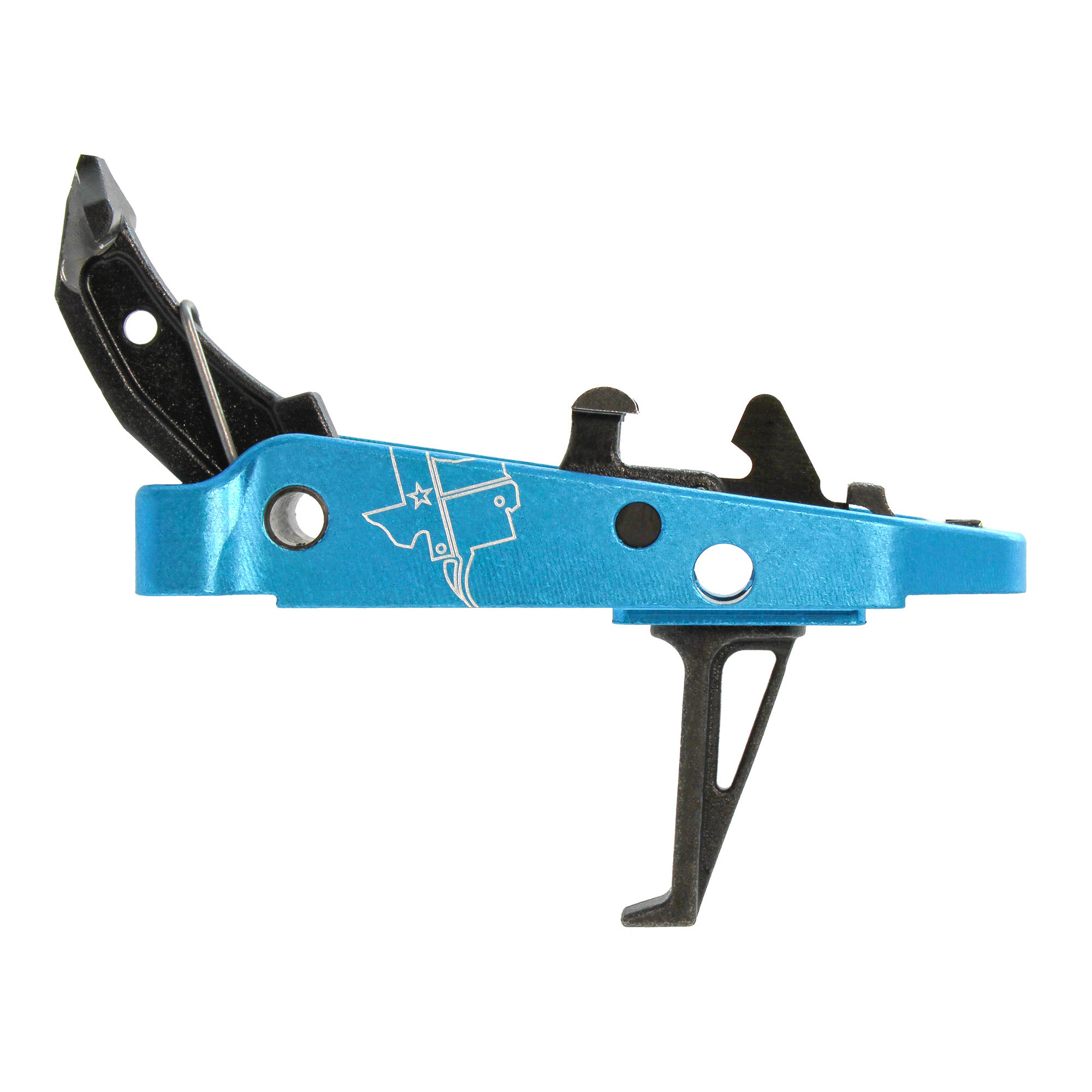 CMC Triggers AK47 Trigger 2.0, Flat Trigger, Black, Fits AK-47, 4-4.5 Pounds - Cmc
