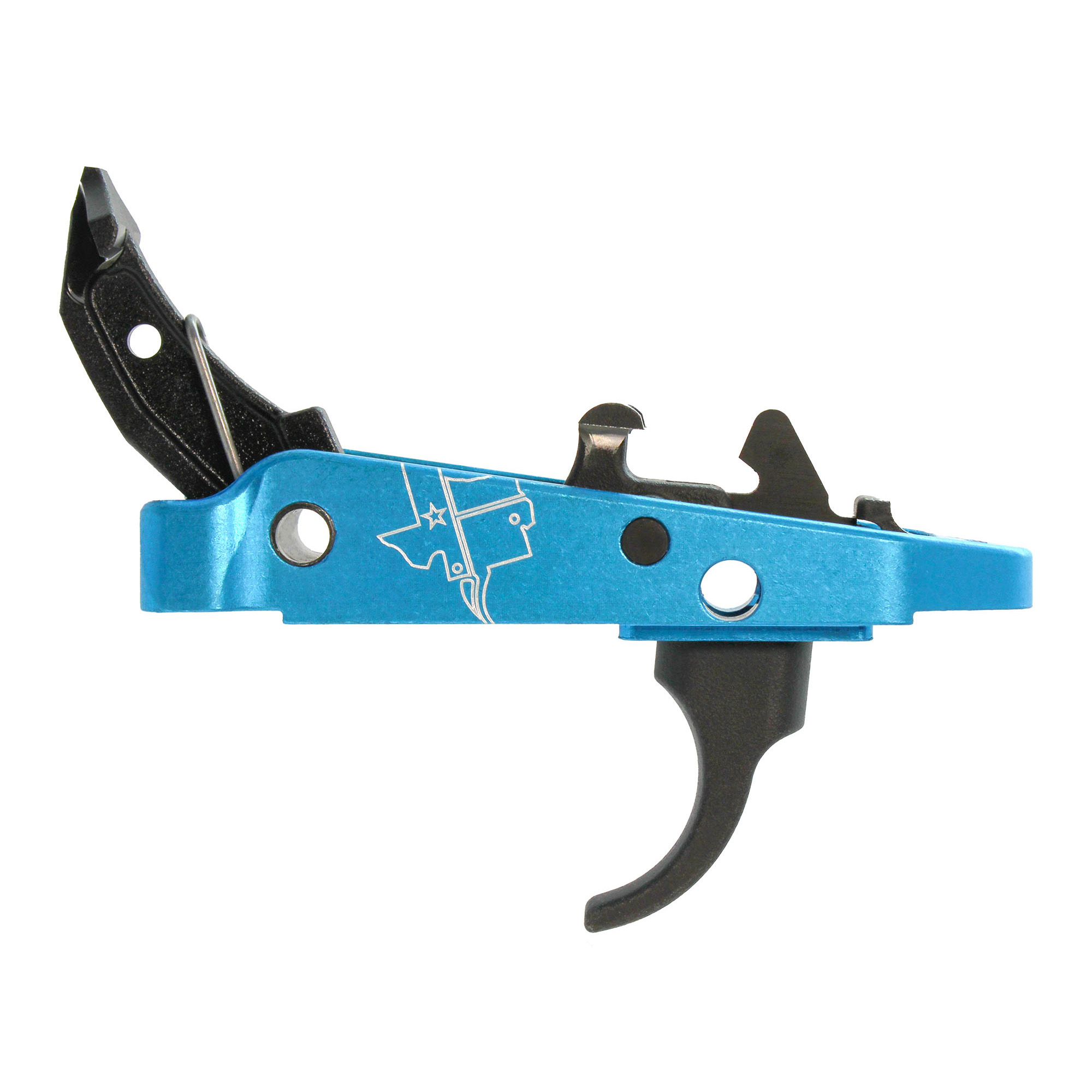 CMC Triggers AK47 Trigger 2.0, Traditional Curved Trigger, Black, Fits AK-47, 4-4.5 Pounds - Cmc