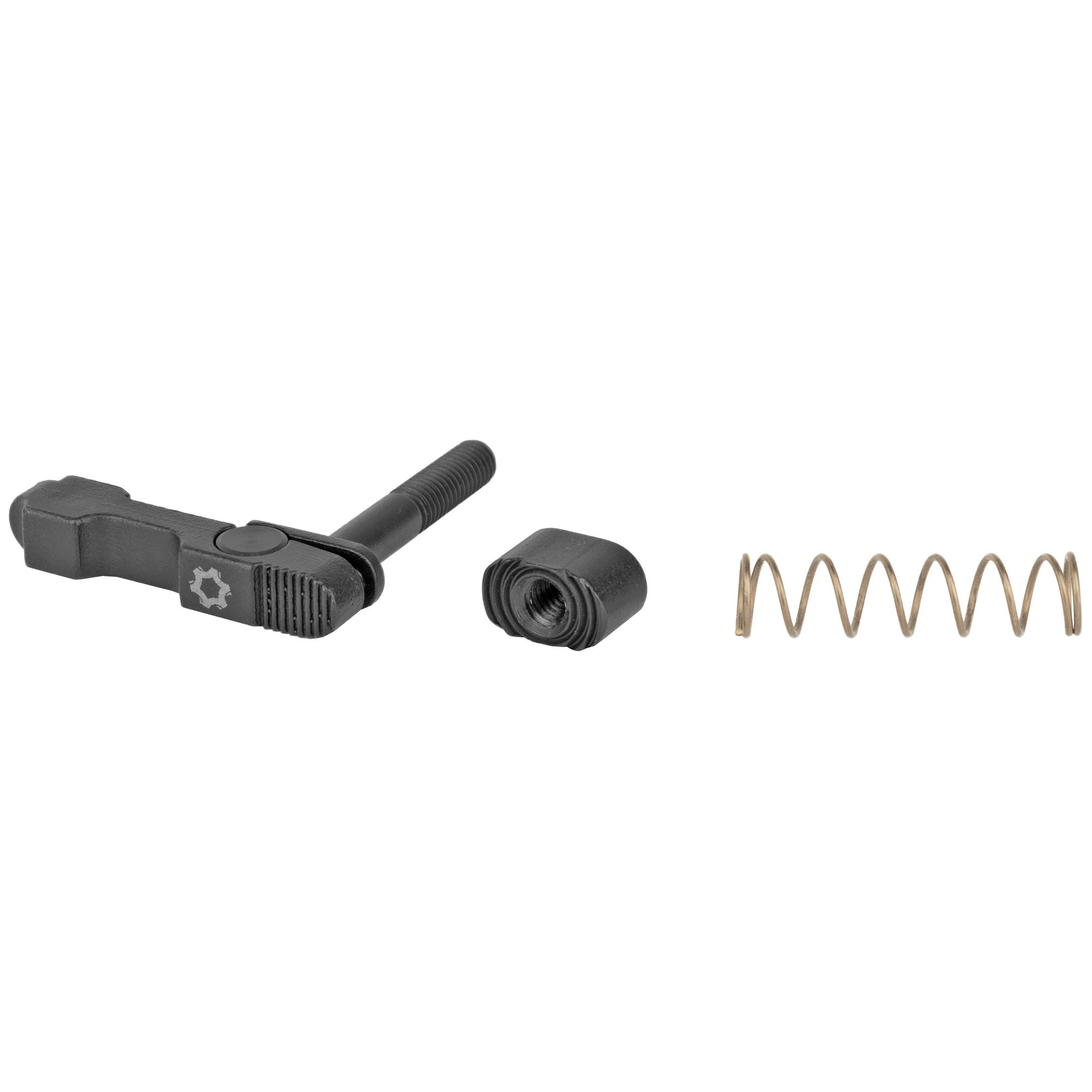 CMMG AR15 Ambi Mag Catch, Black, Engraved with CMMG Logo - Cmmg