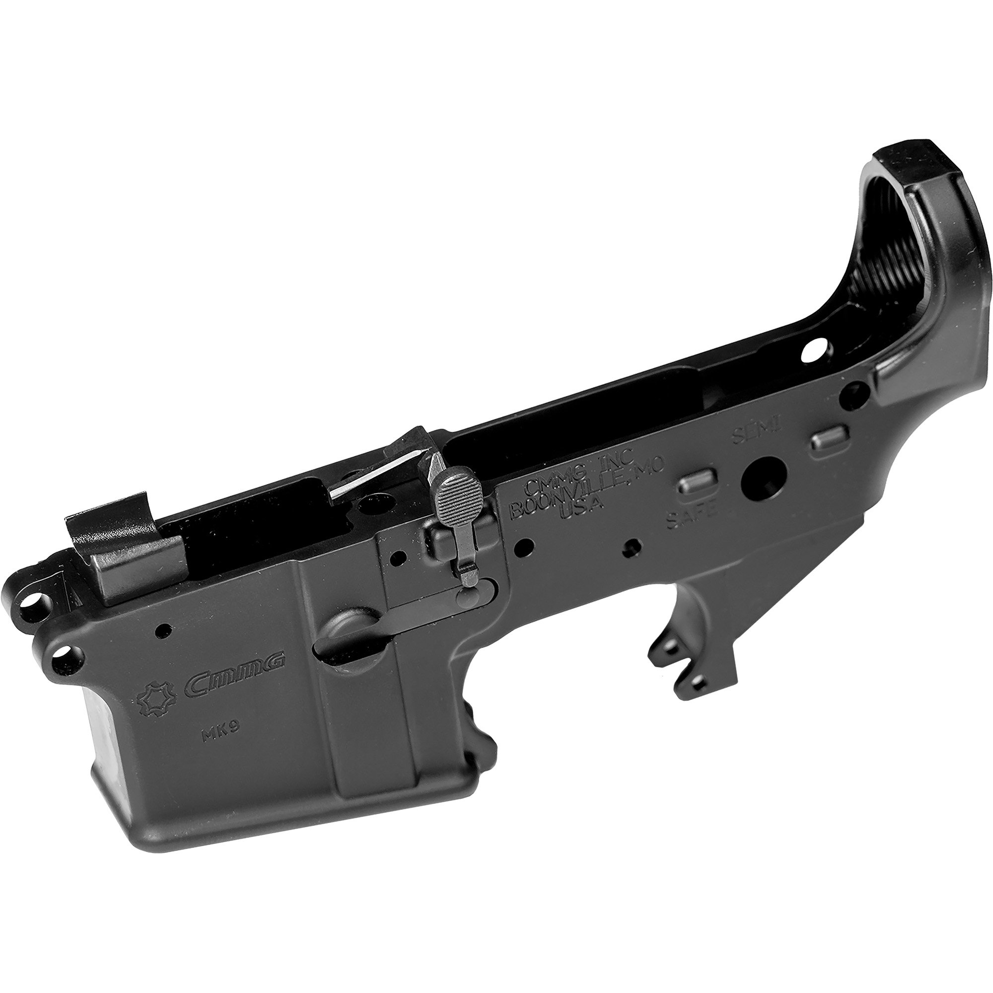 CMMG MK9 9mm AR Lower, Black - 91CA2A6AB - Cmmg