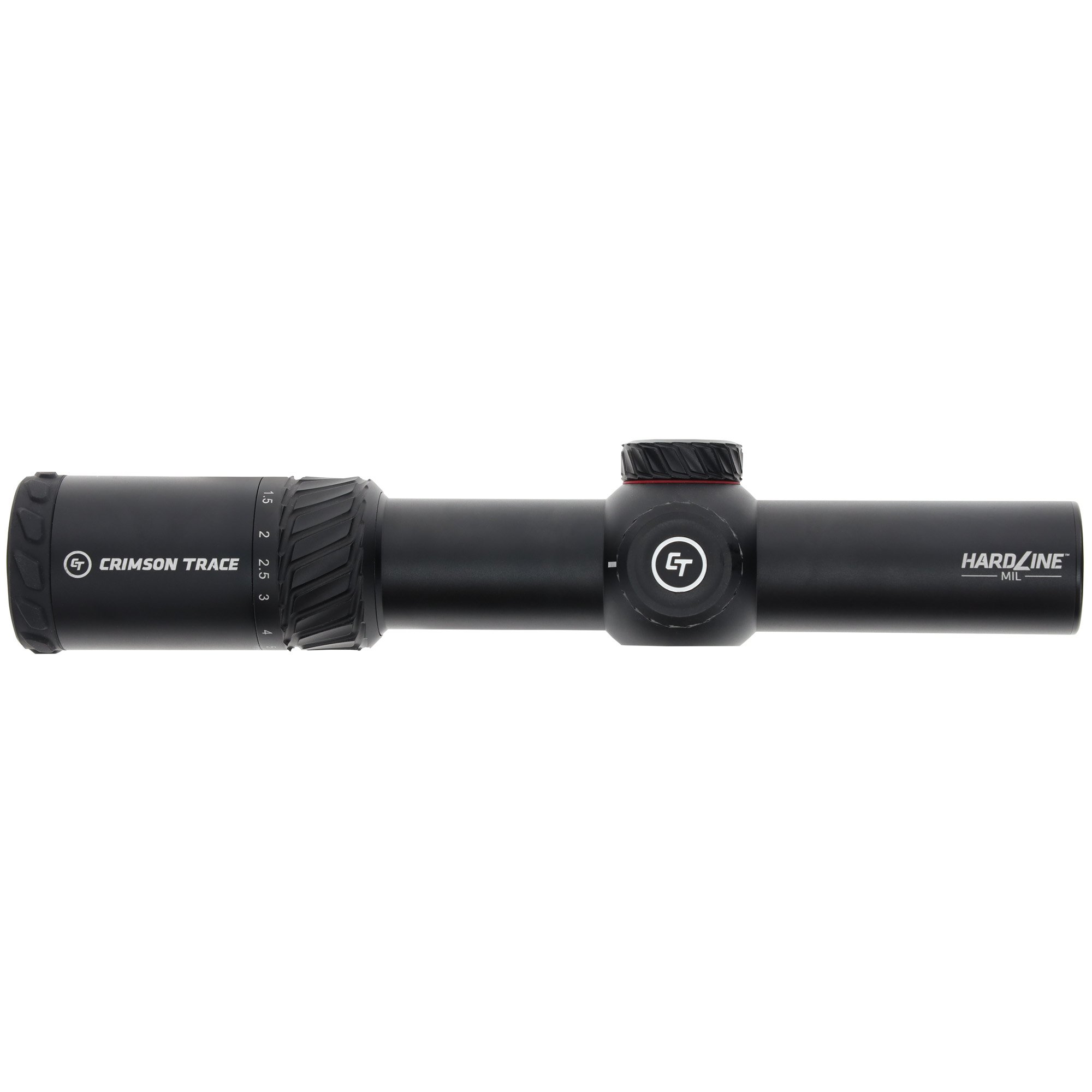 Crimson Trace 1-6x24 Hardline LPVO Mil Dot 0.25 MOA Reticle Rifle Scope - 13002299 - Crimson Trace