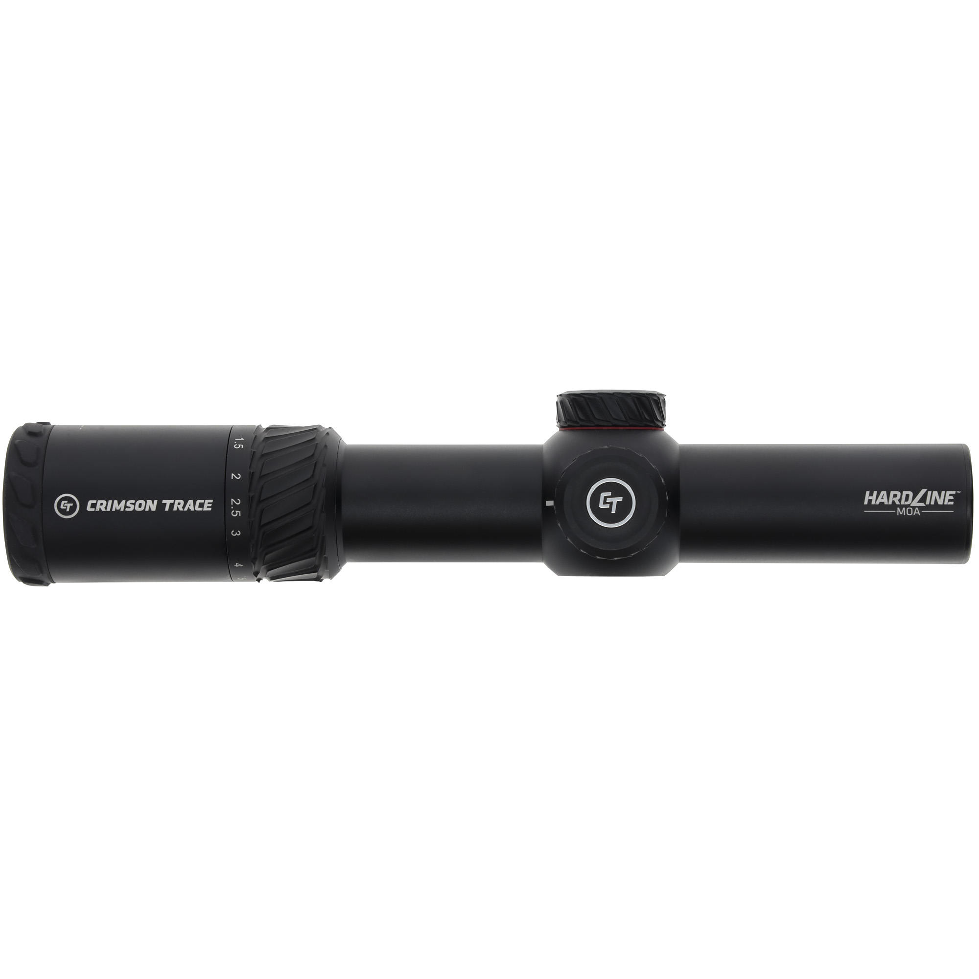 Crimson Trace 1-6x24 Hardline LPVO MOA Illuminated 0.25 MOA Reticle Rifle Scope - 13002401 - Crimson Trace