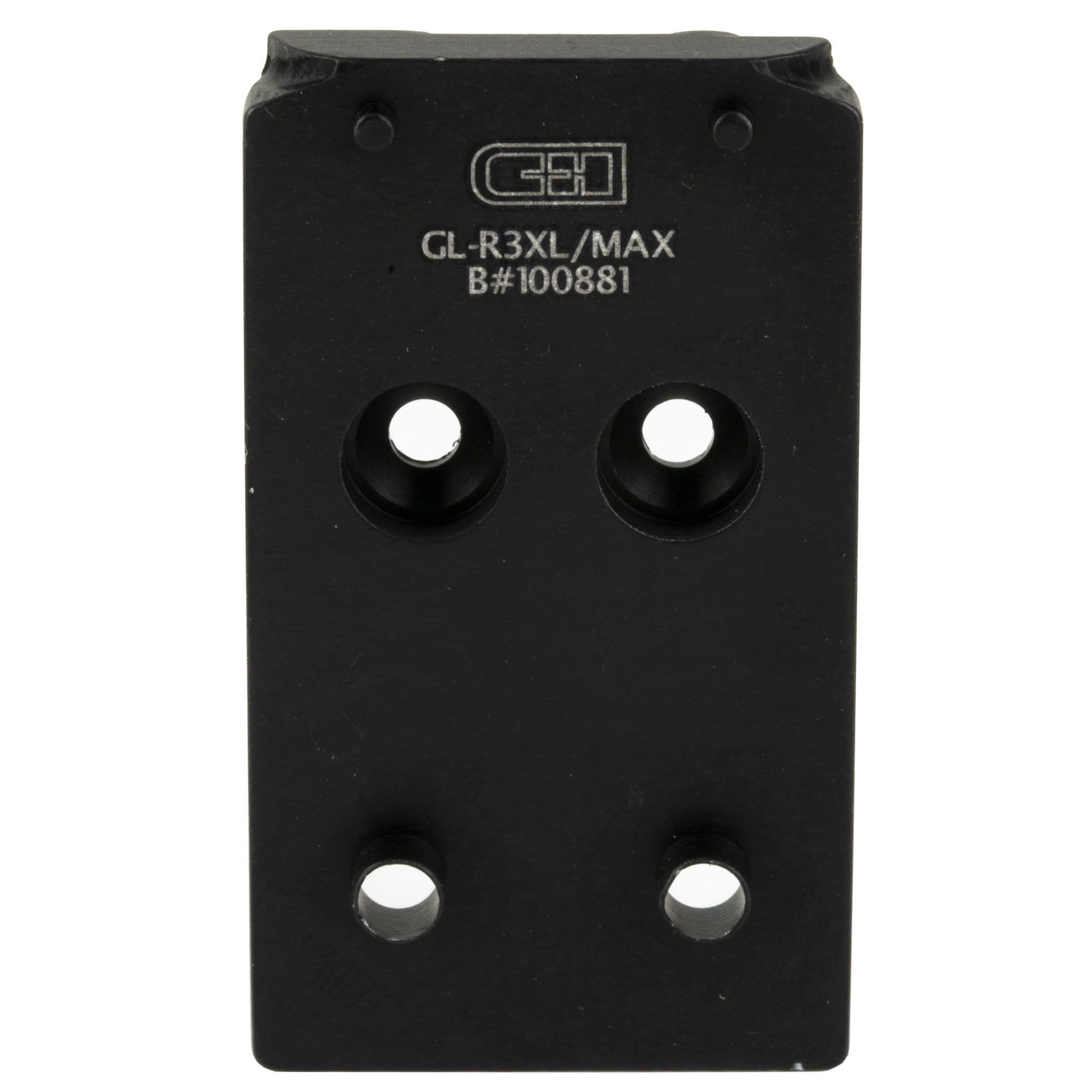 C&H Precision Weapons Optic Mounting Plate for Glock MOS - GL3XLMAX - C&H