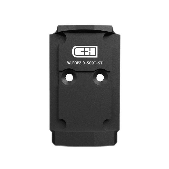 C&H Precision Optic Plate -WLTHR PDP 2.0 TO 509T STL- WLPDP2.0-509T-ST - C&H
