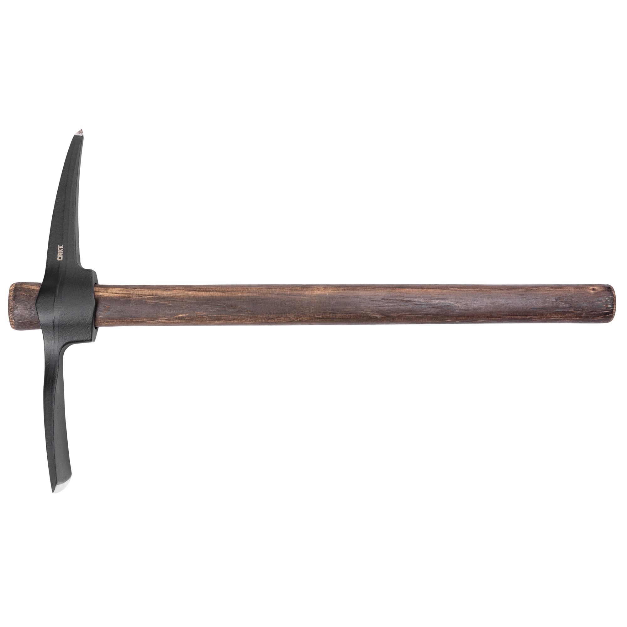CRKT Chogan Mattock Tool Black Plain 2.14" 2738 CRC 1055 Carbon Steel - Crkt