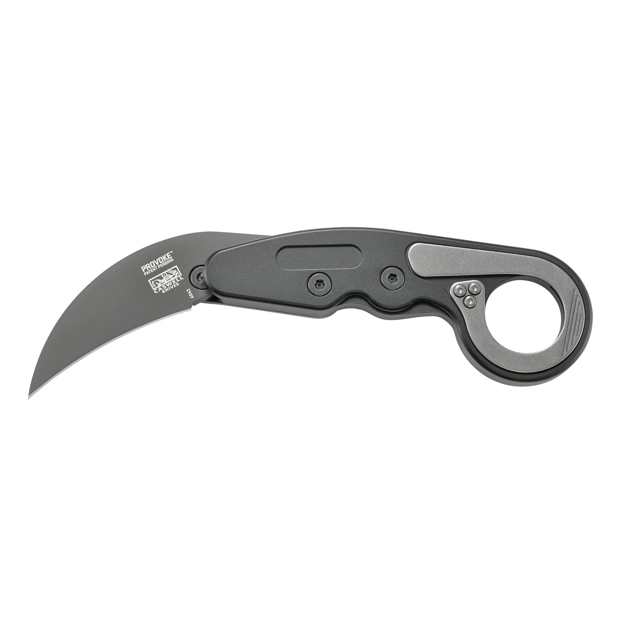 CRKT PROVOKE 2.41" Karambit First Responder Knife, Black - 4042