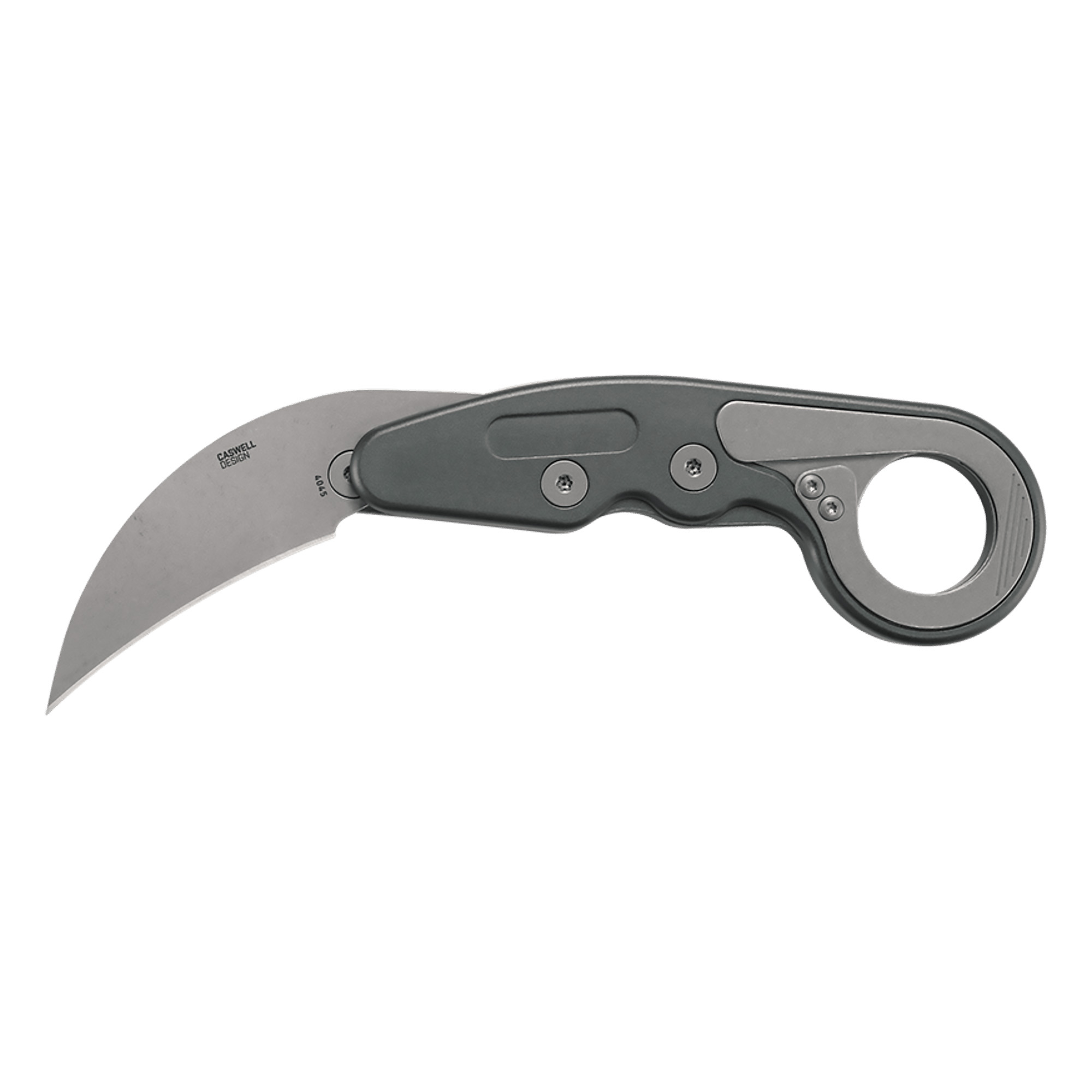 CRKT Provoke Compact 2.26" Karambit Folding Knife, Silver - 4045 - Crkt