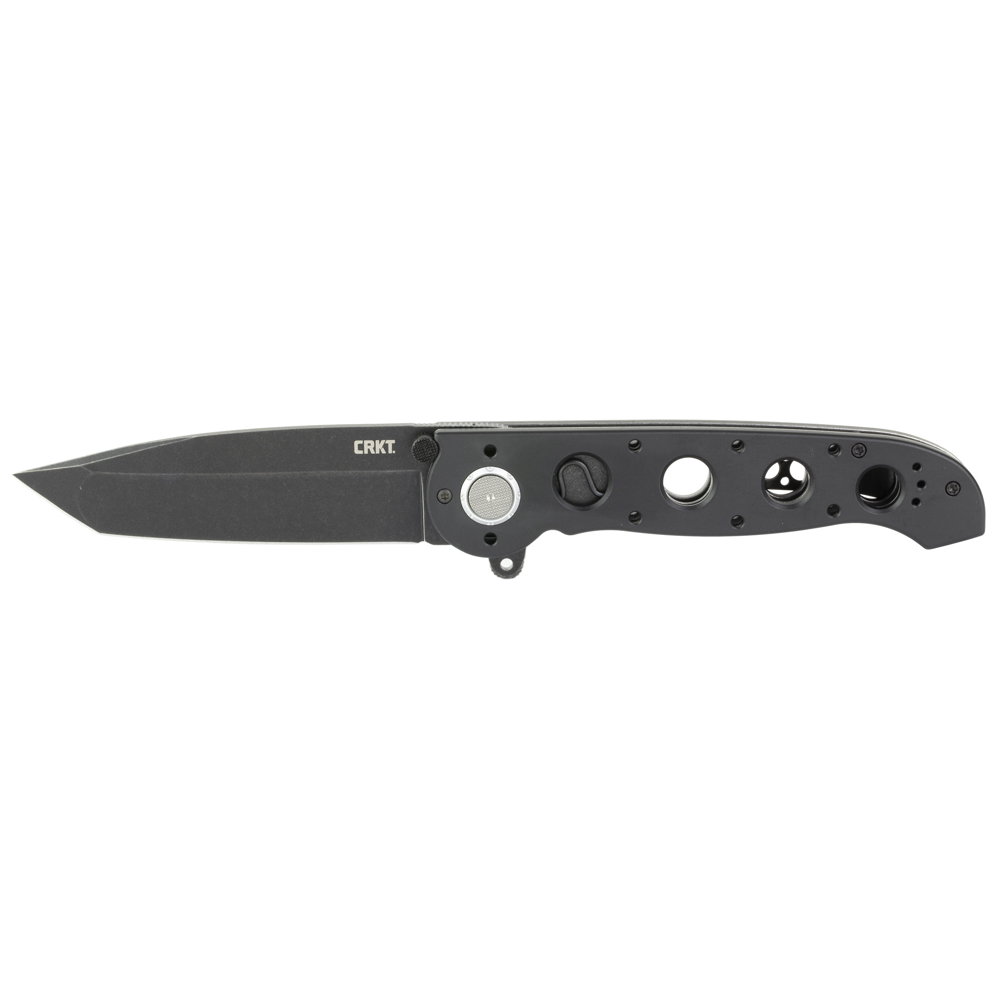 CRKT M16-04DB Black Tanto 3.89" Tanto Assisted Folding Knife, Black - M1604DB - Crkt