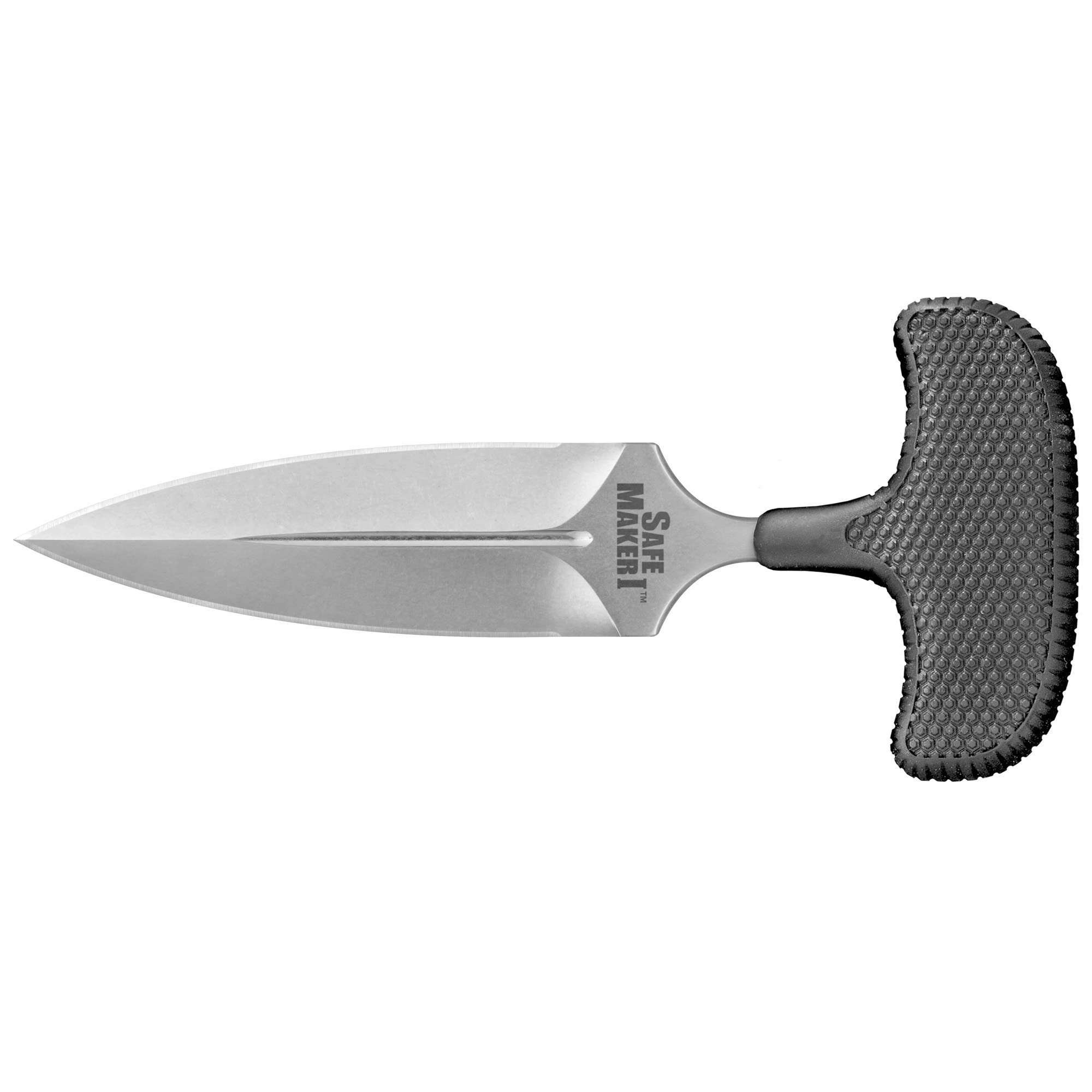 Cold Steel Safe Maker I, Fixed Blade Knife, AUS8A Steel, Plain Edge, 4.5" Blade - Cold Steel