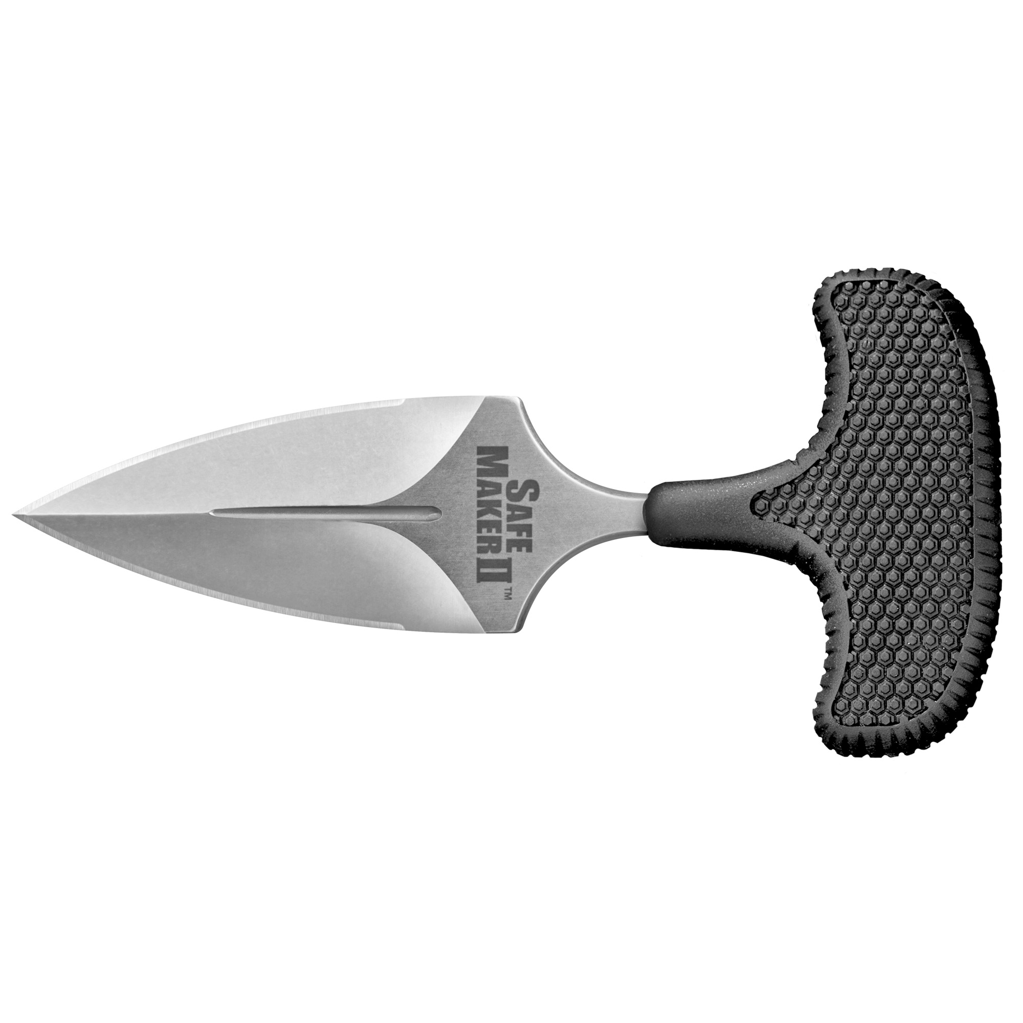 Cold Steel Safe Maker II, Fixed Blade Knife, AUS8A Steel, Plain Edge, 3.25" Blade - Cold Steel