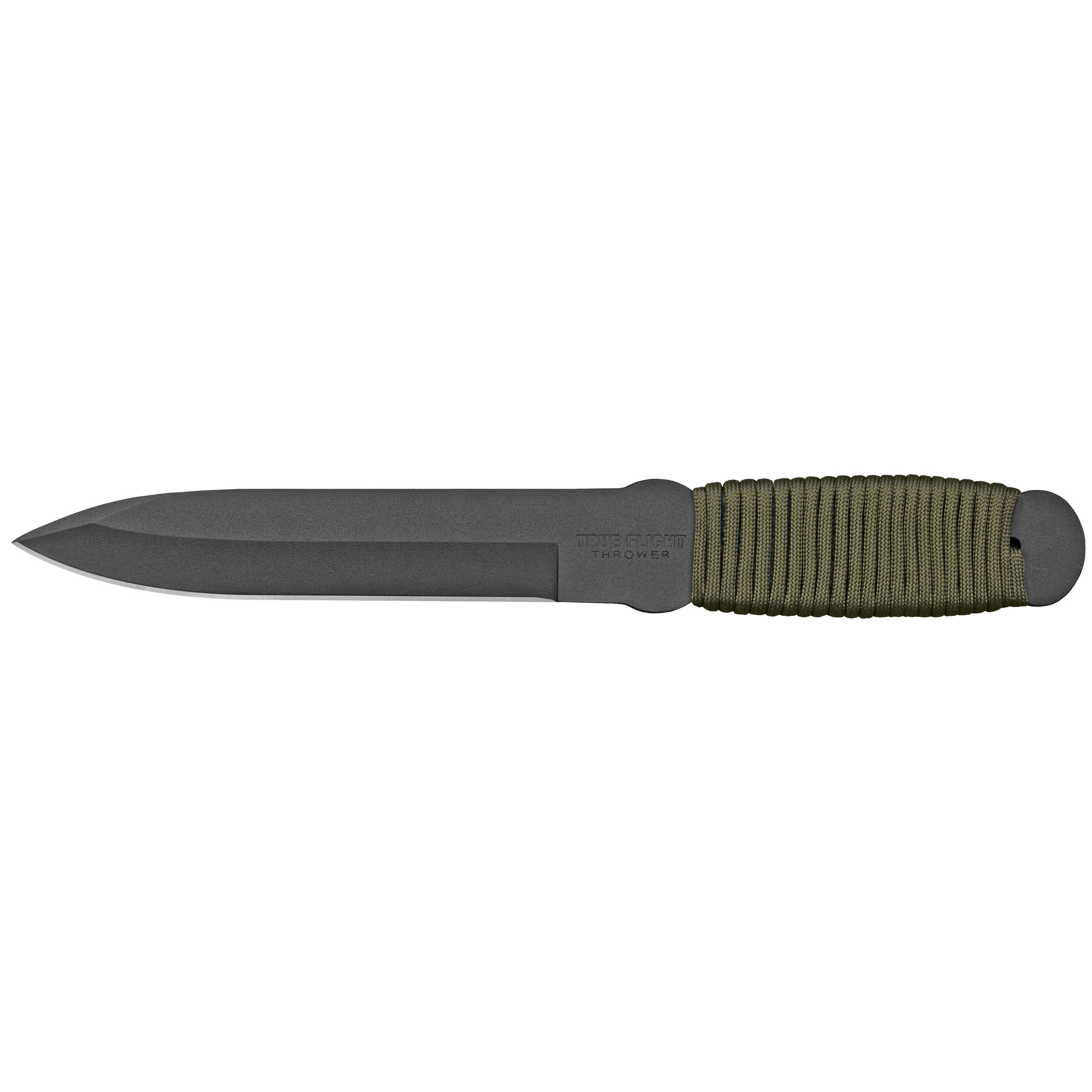 Cold Steel True Flight Thrower 6.75" Fixed Blade Knife, Black - CS80TFTC - Cold Steel