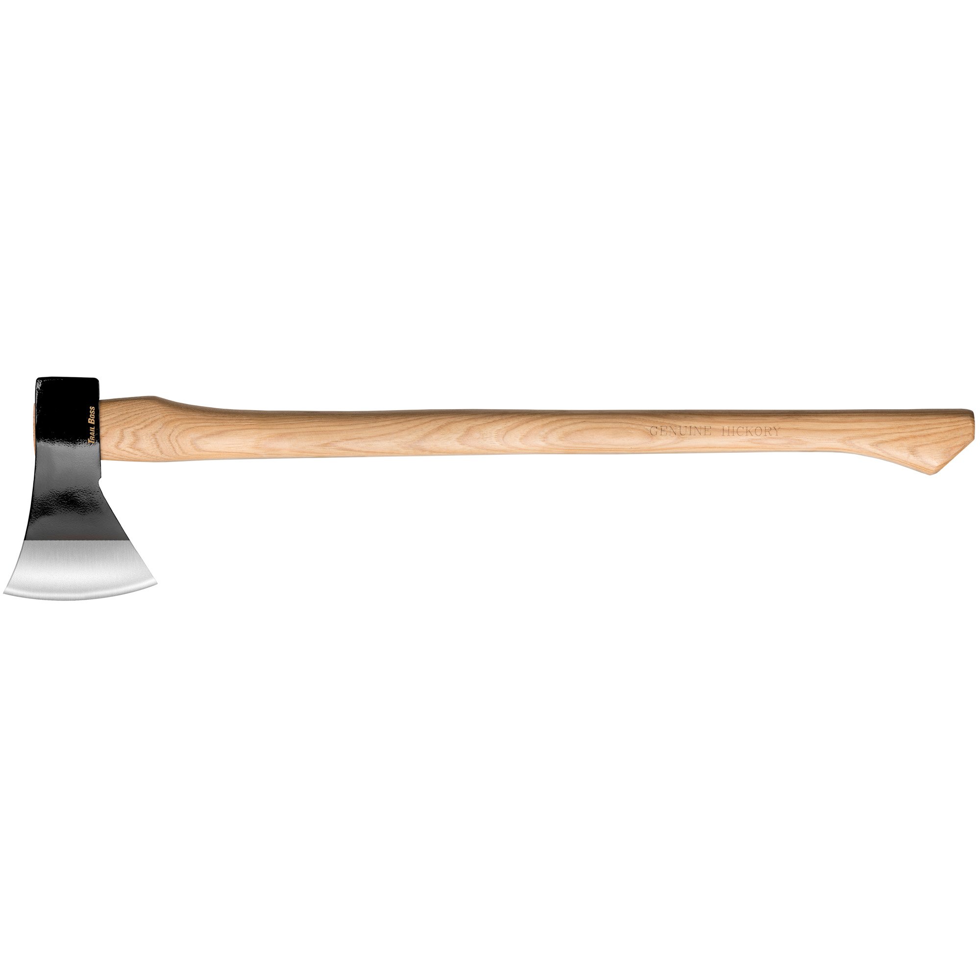 Cold Steel Trail Boss Axe Plain Edge, American Hickory - CS90TA - Cold Steel